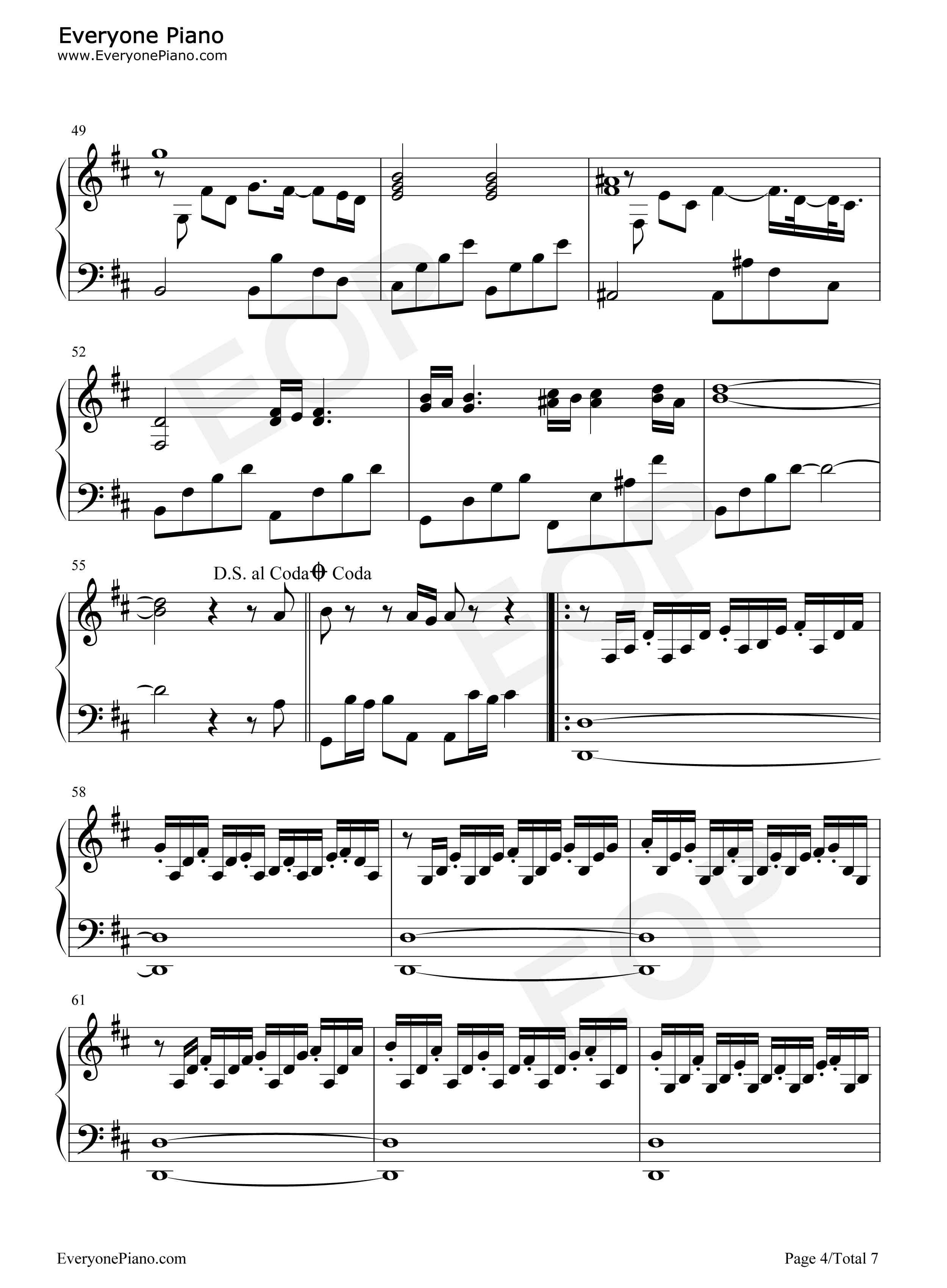 回到金字塔钢琴谱_Paul_Mauriat