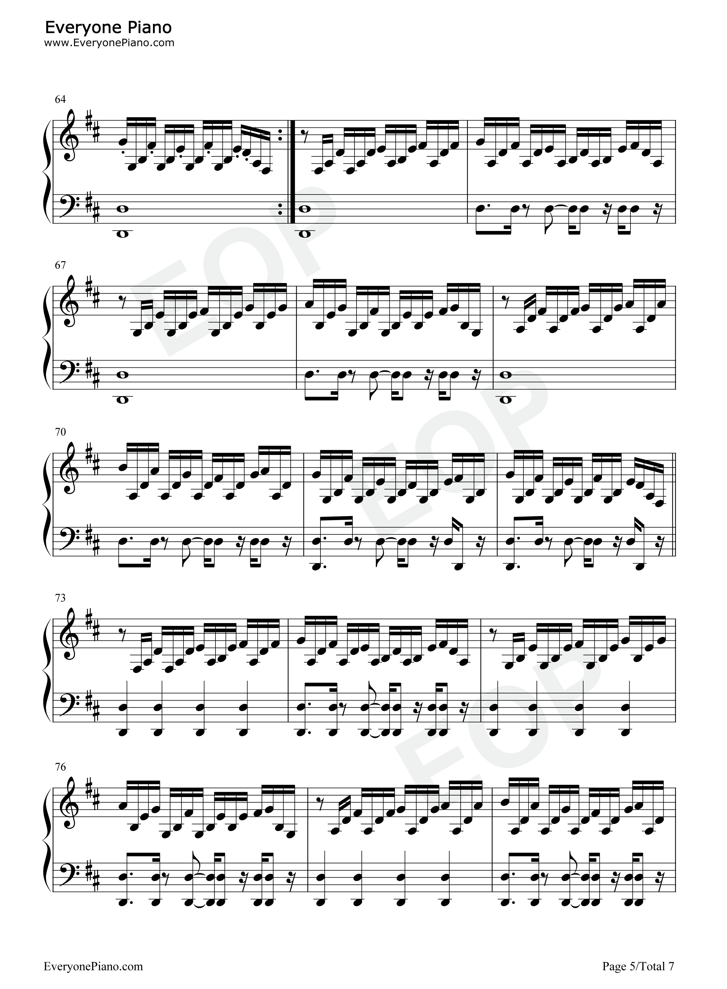 回到金字塔钢琴谱_Paul_Mauriat