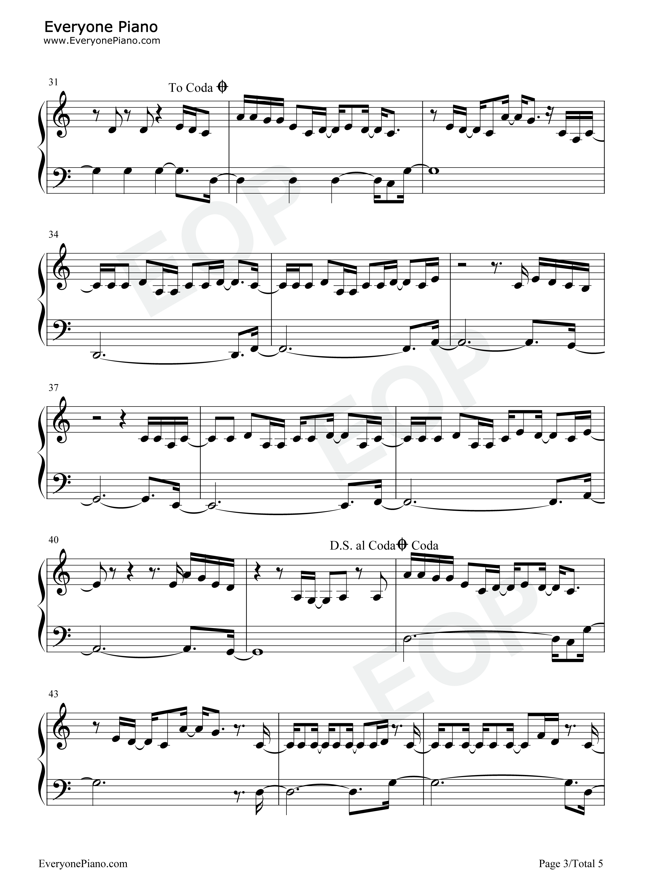 Dancing_Feet钢琴谱_Kygo_DNCE