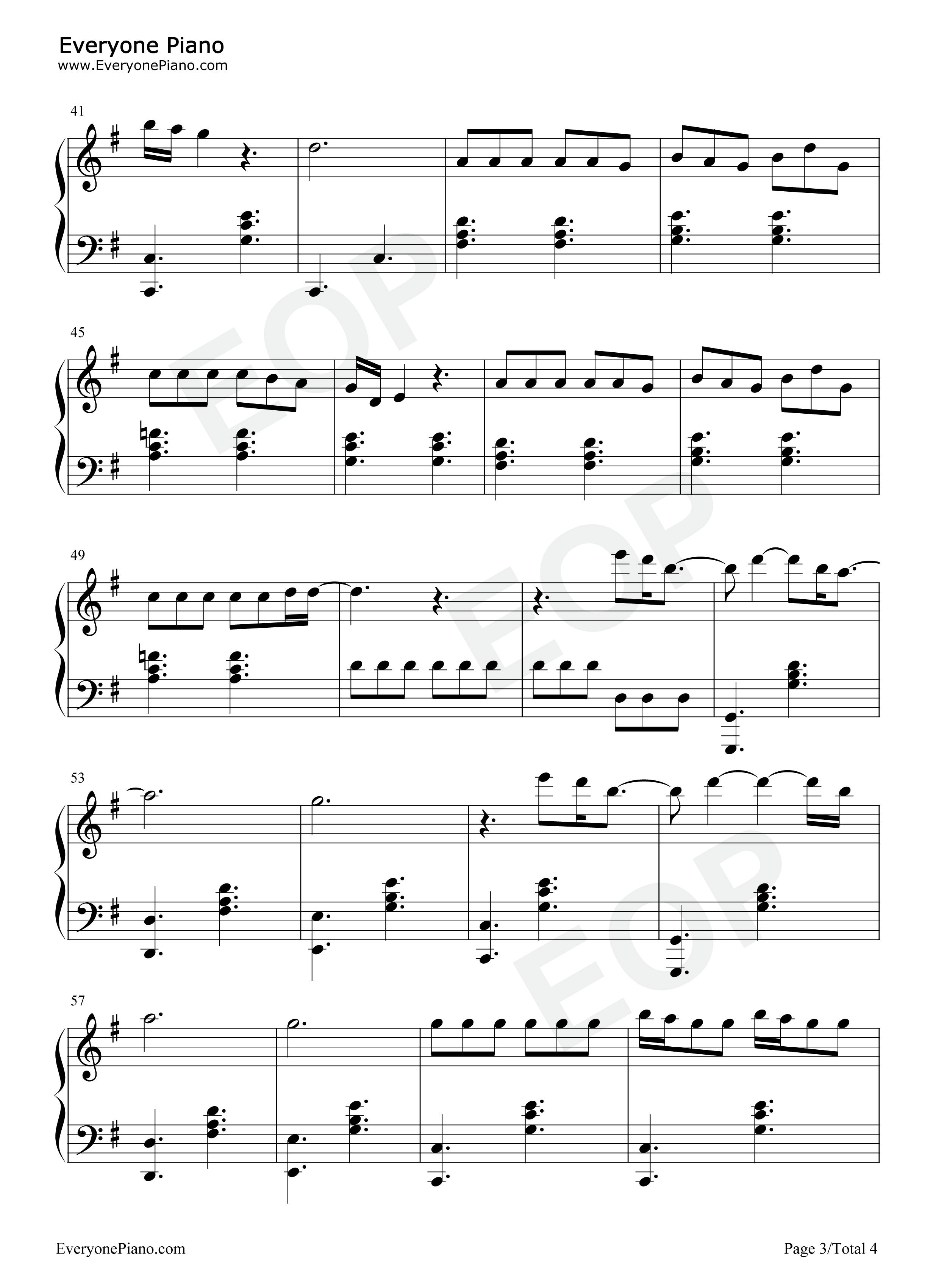 Hold_My_Hand钢琴谱_Lady_Gaga