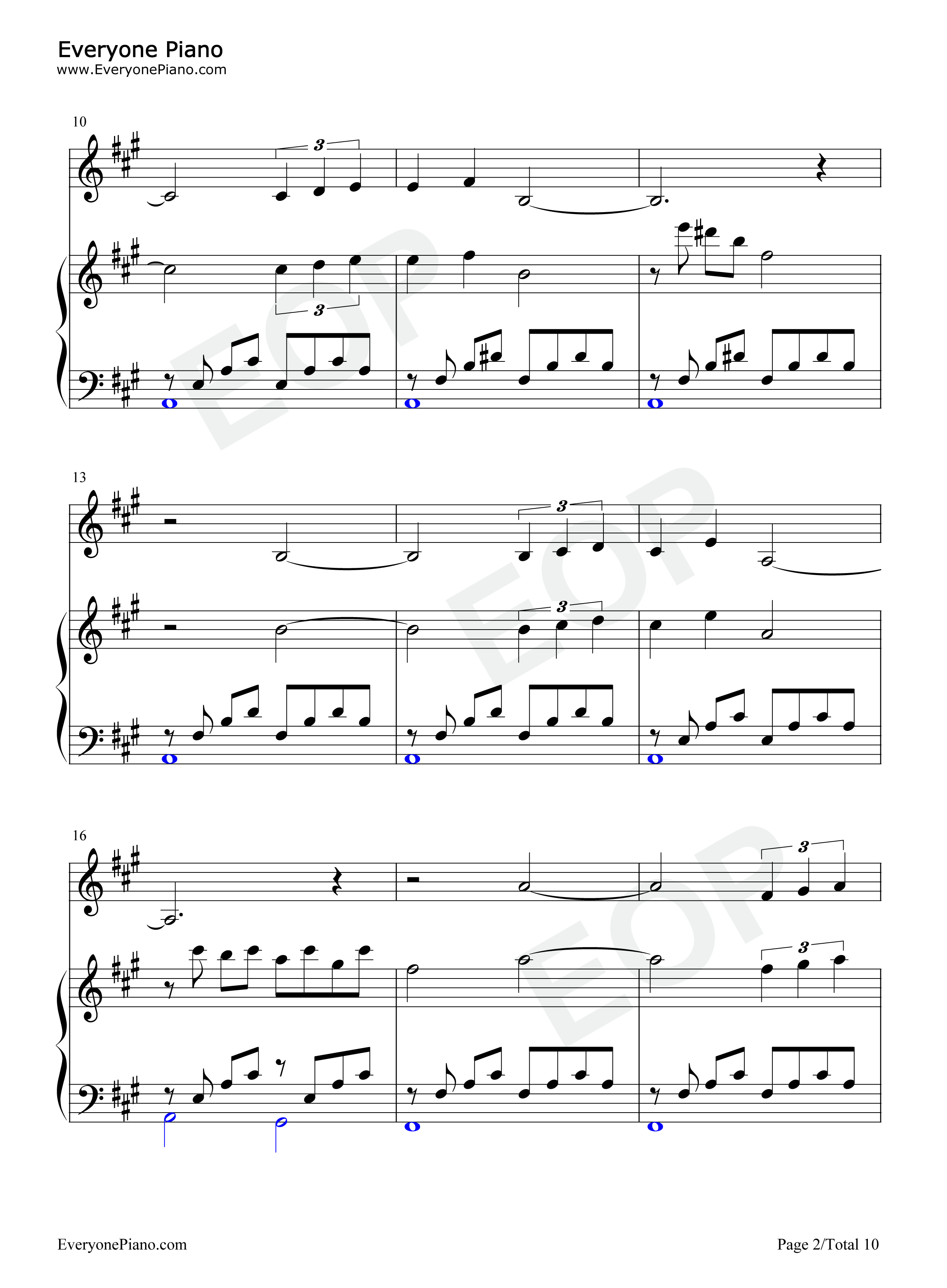 Evergreen钢琴谱_Barbra_Streisand