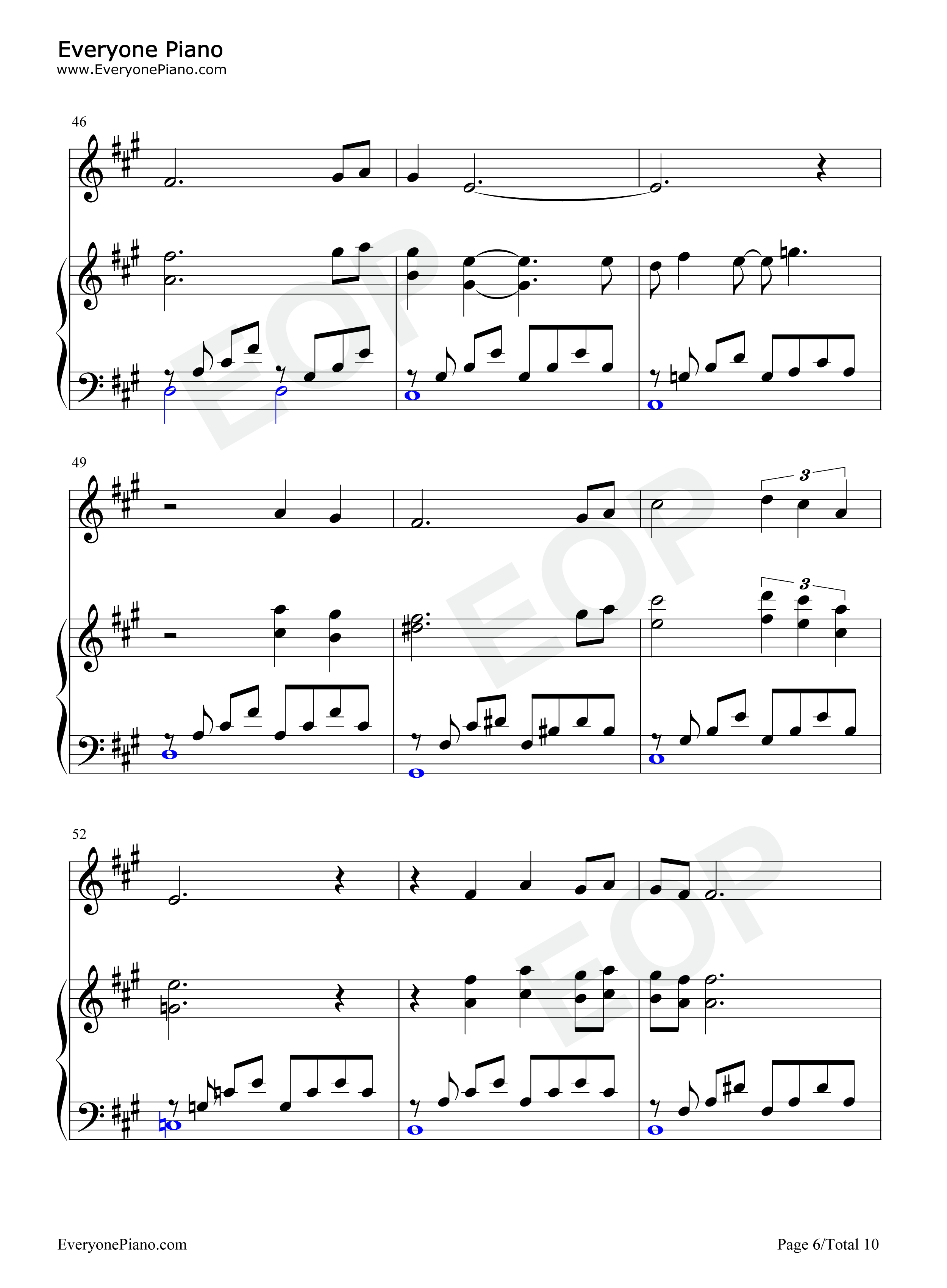 Evergreen钢琴谱_Barbra_Streisand