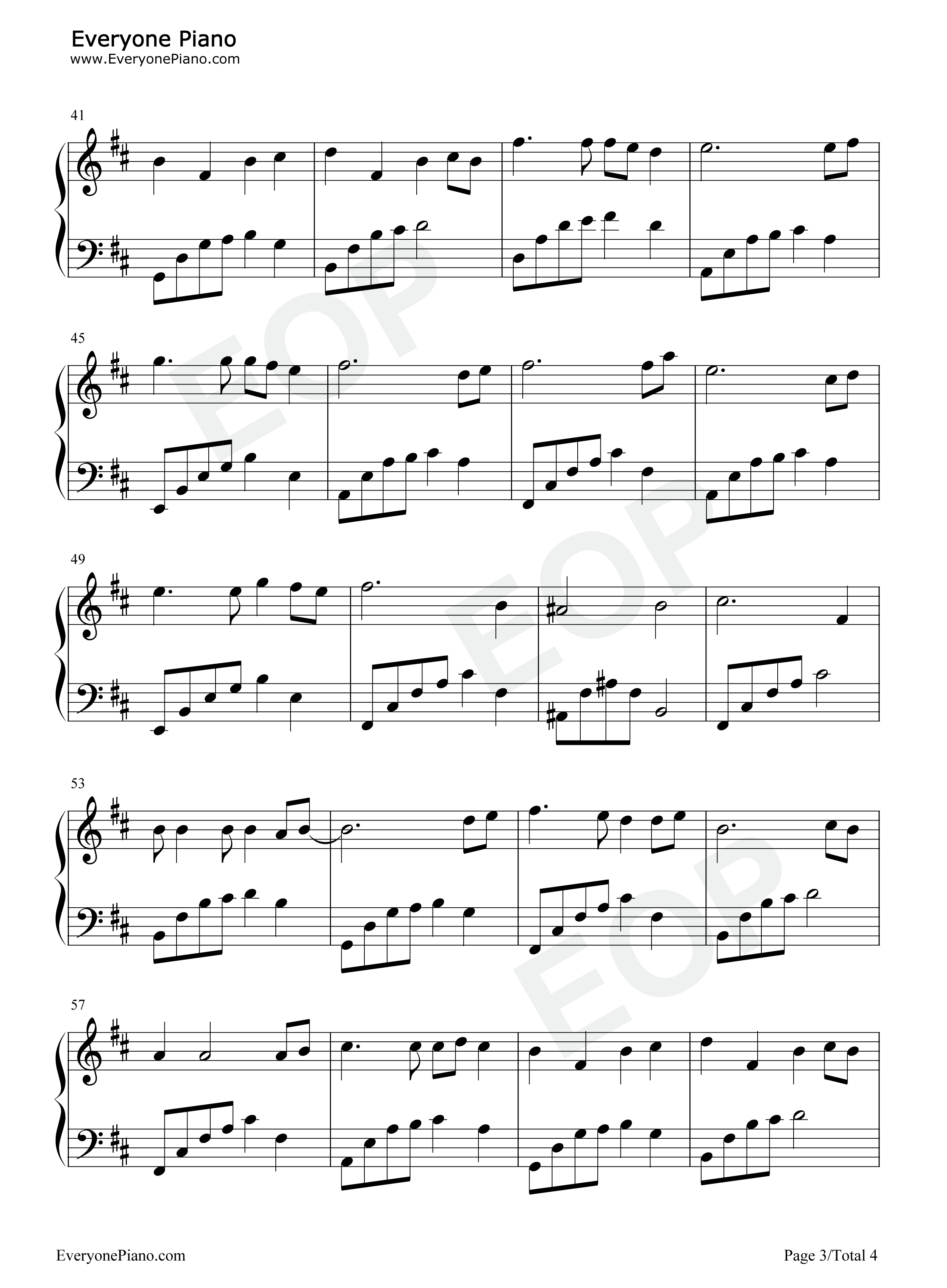 风云之歌钢琴谱_妙莲华