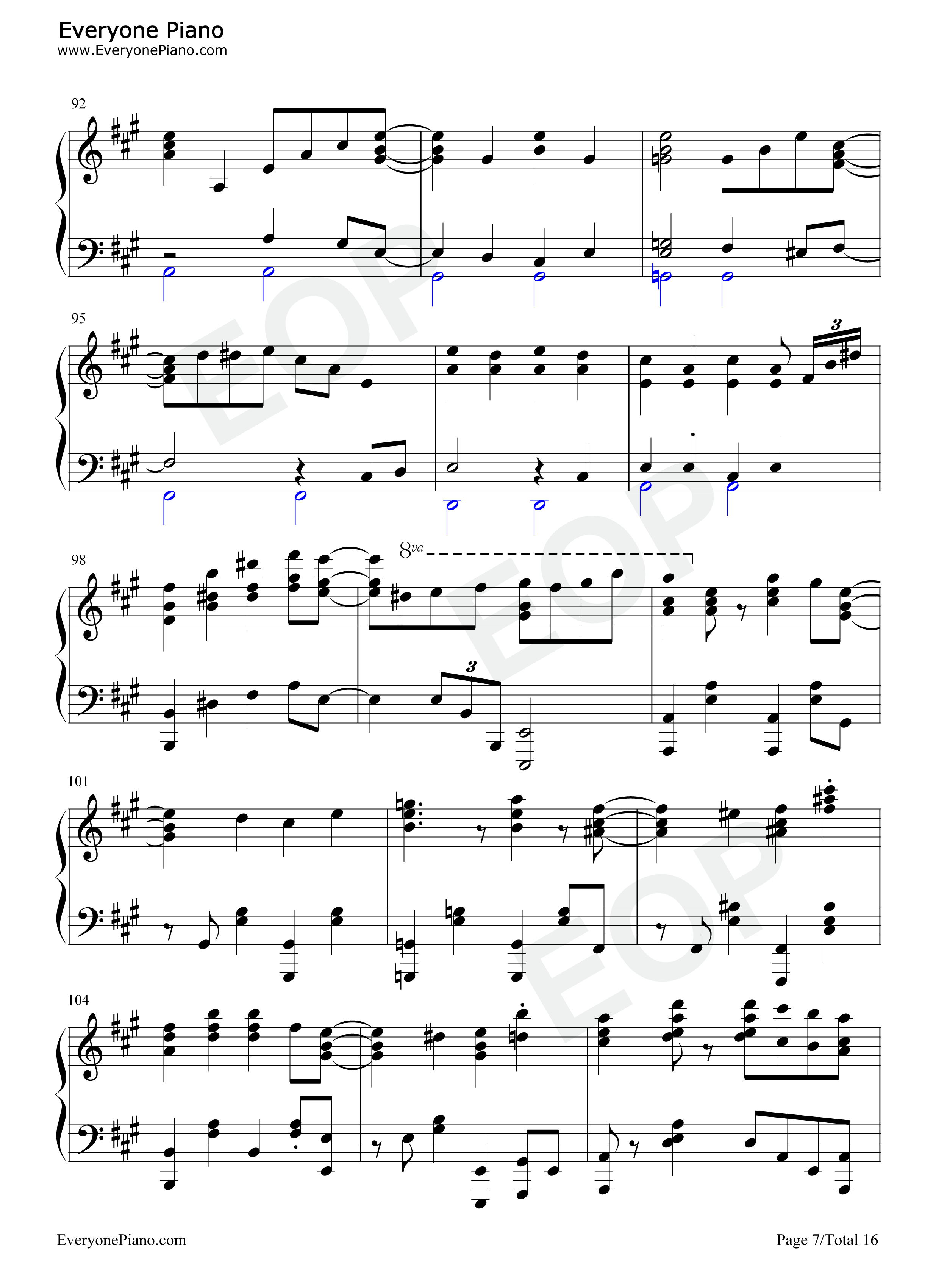 Make_Up_Life钢琴谱_井上穗乃香_木野日菜_川井田夏海_石见舞菜香