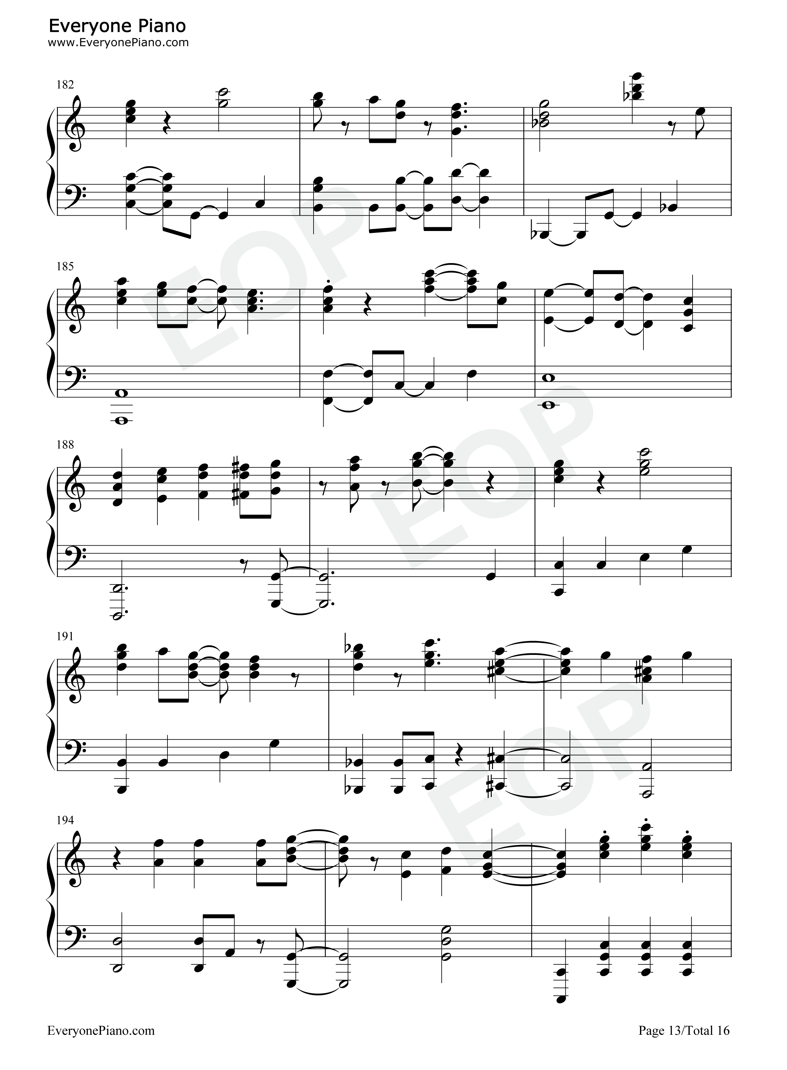 Make_Up_Life钢琴谱_井上穗乃香_木野日菜_川井田夏海_石见舞菜香