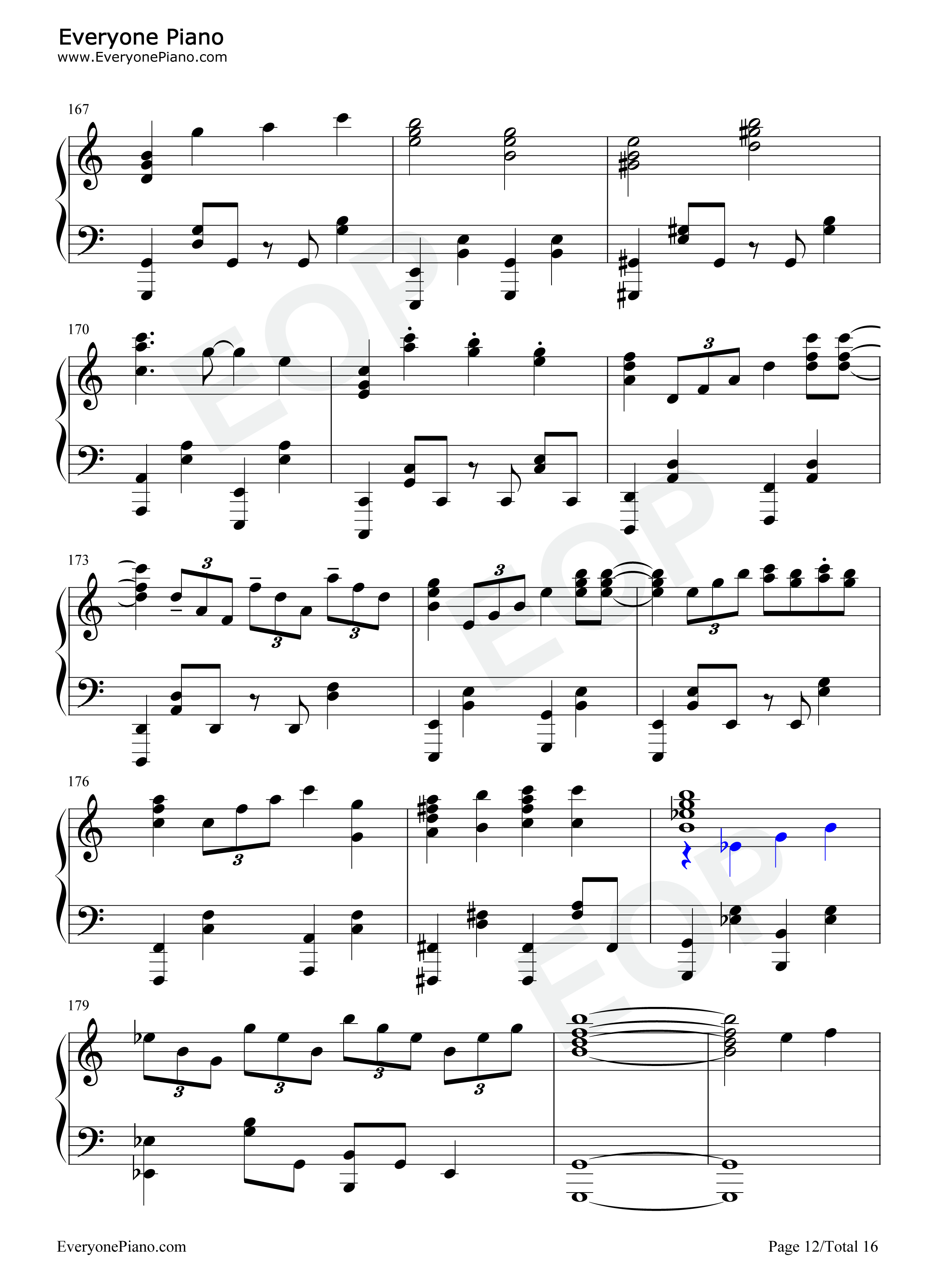 Make_Up_Life钢琴谱_井上穗乃香_木野日菜_川井田夏海_石见舞菜香