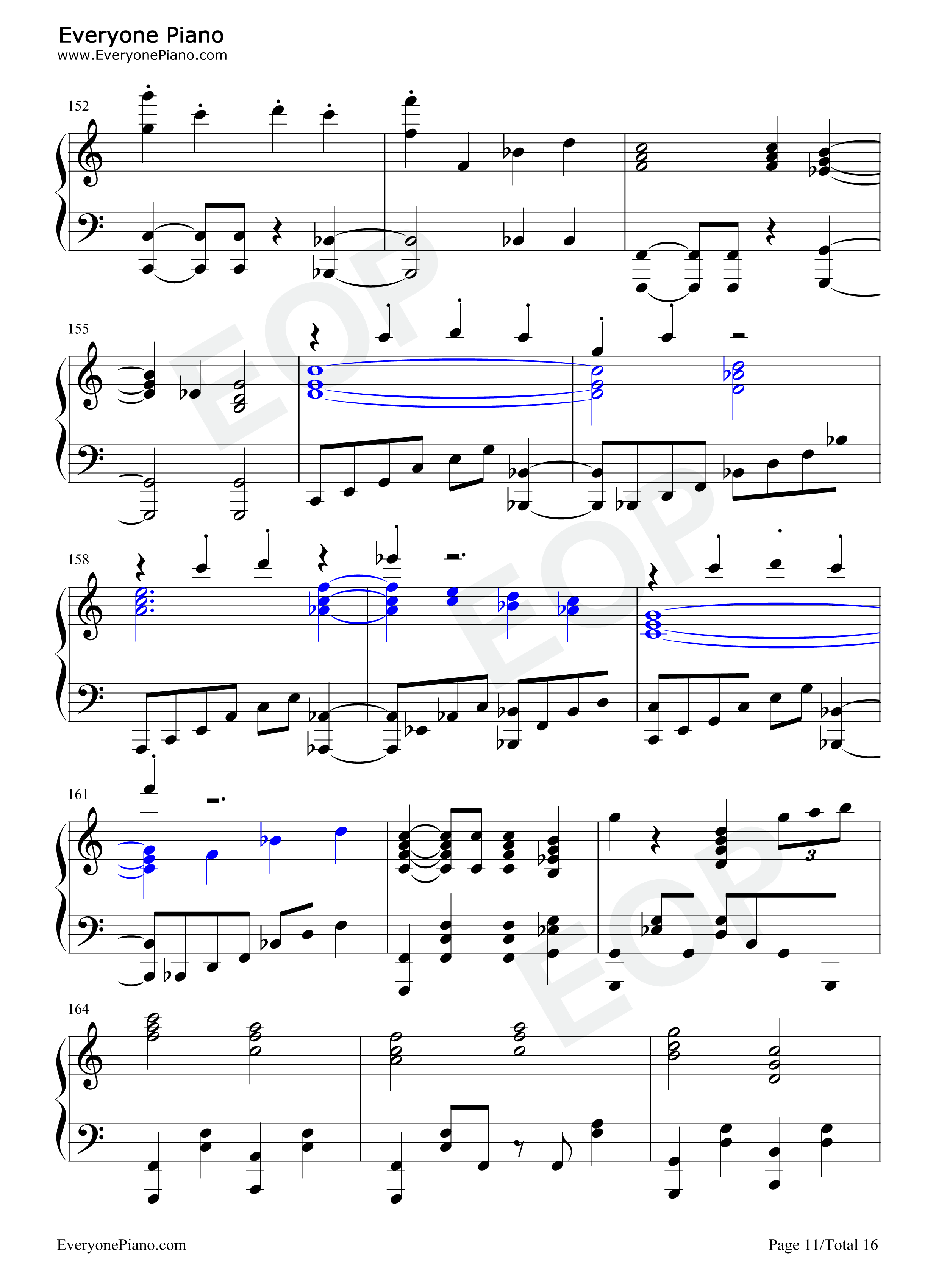 Make_Up_Life钢琴谱_井上穗乃香_木野日菜_川井田夏海_石见舞菜香