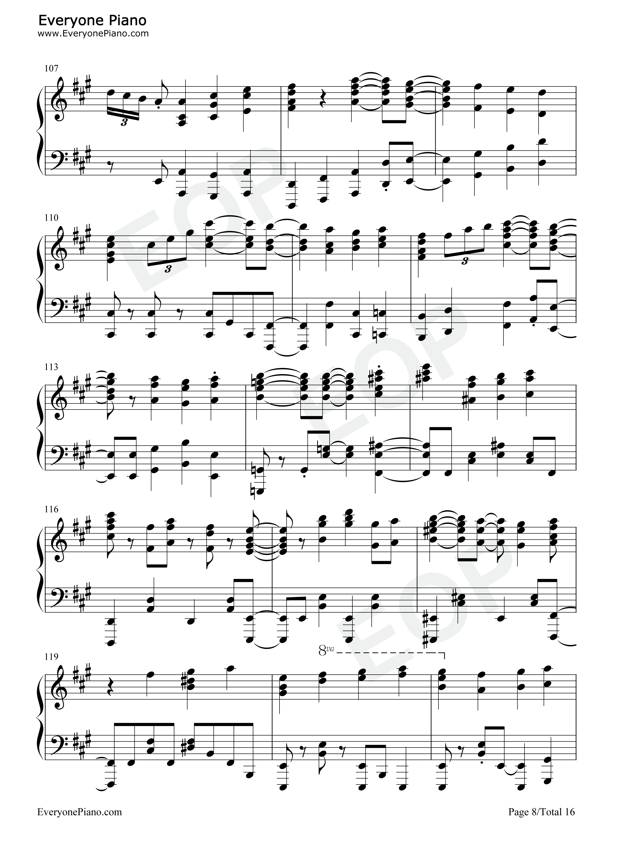 Make_Up_Life钢琴谱_井上穗乃香_木野日菜_川井田夏海_石见舞菜香