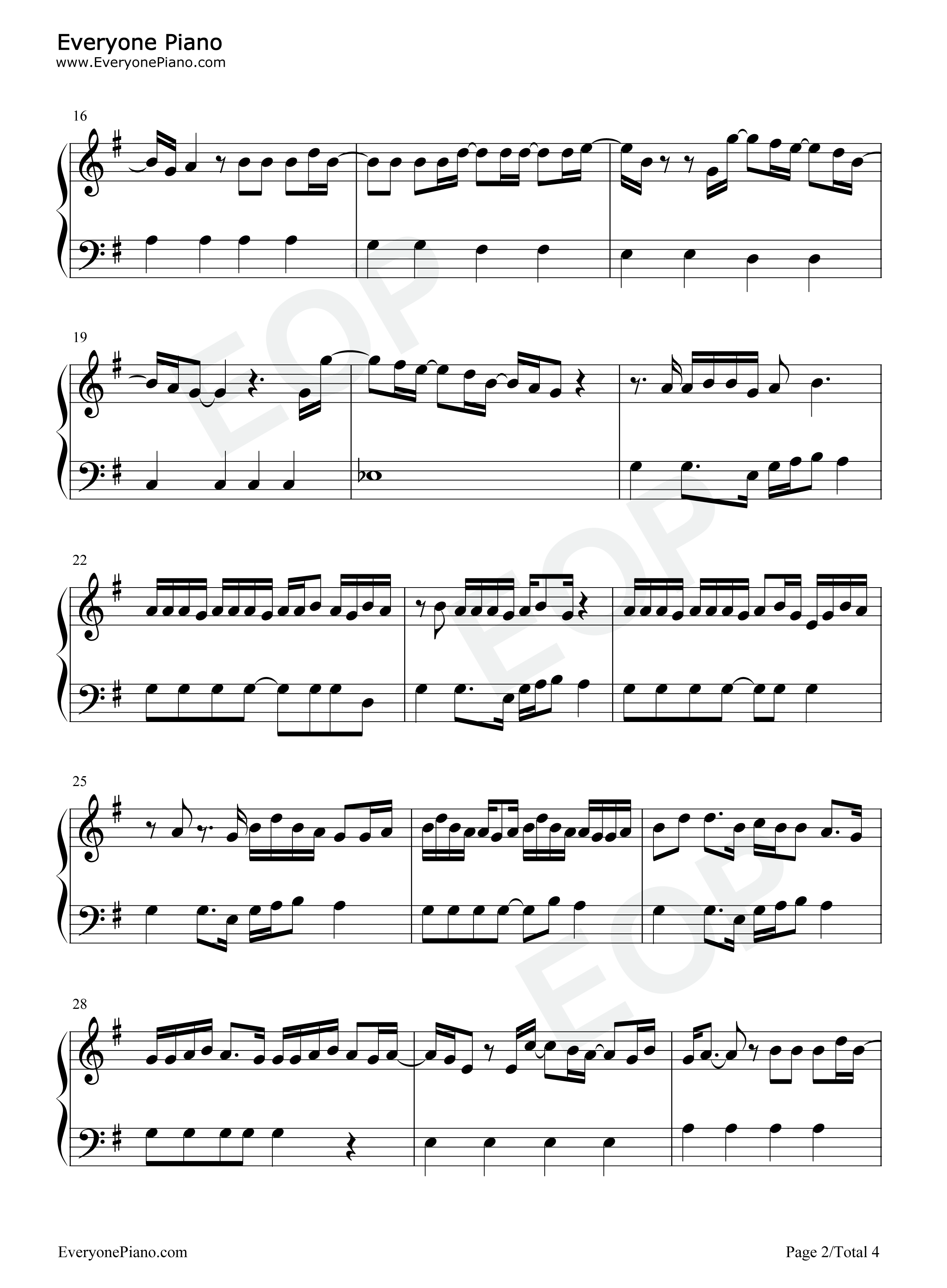 Thousand_Miles钢琴谱_The_Kid_Laroi