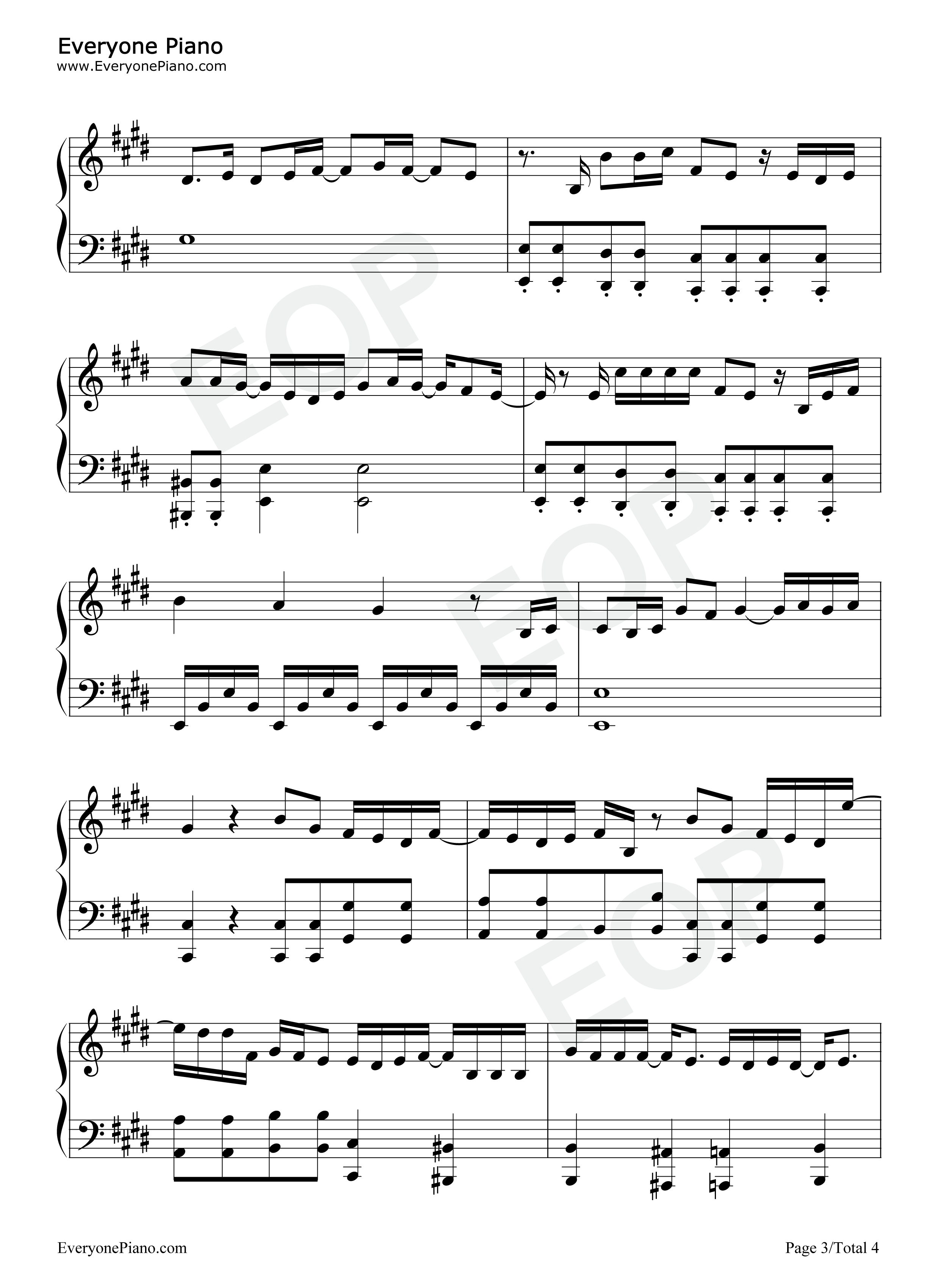 Step_on_Your_Heart钢琴谱_Luna_Safari_洛天依