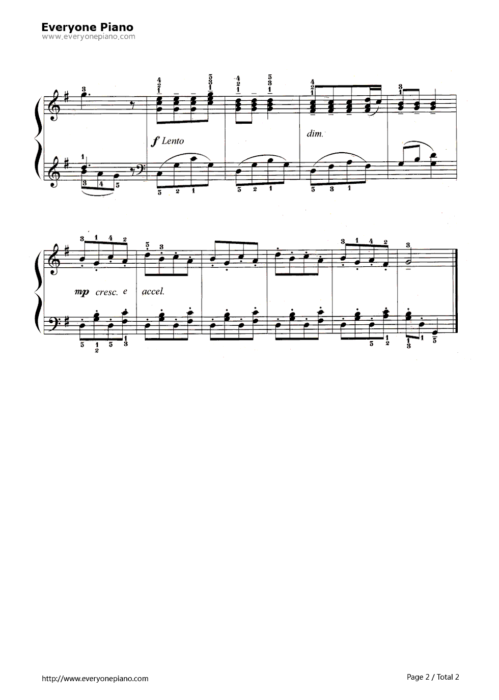 火柴钢琴谱_未知