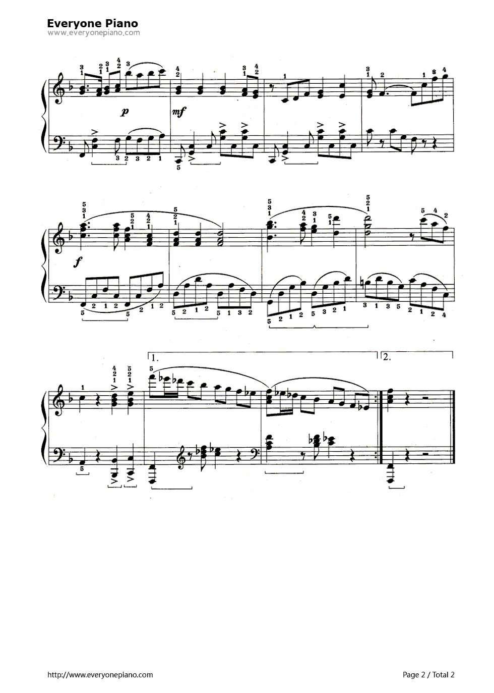 堆雪人钢琴谱_未知