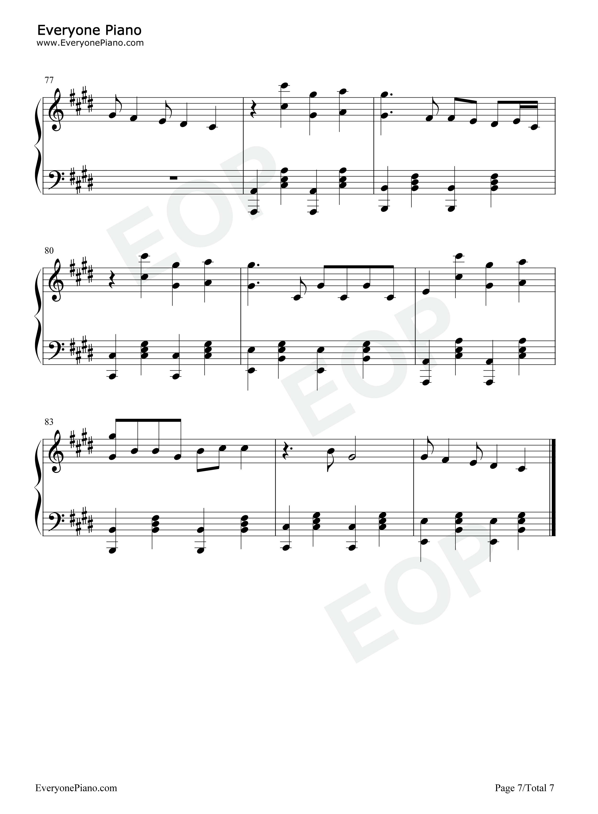 Love_Dive钢琴谱_IVE