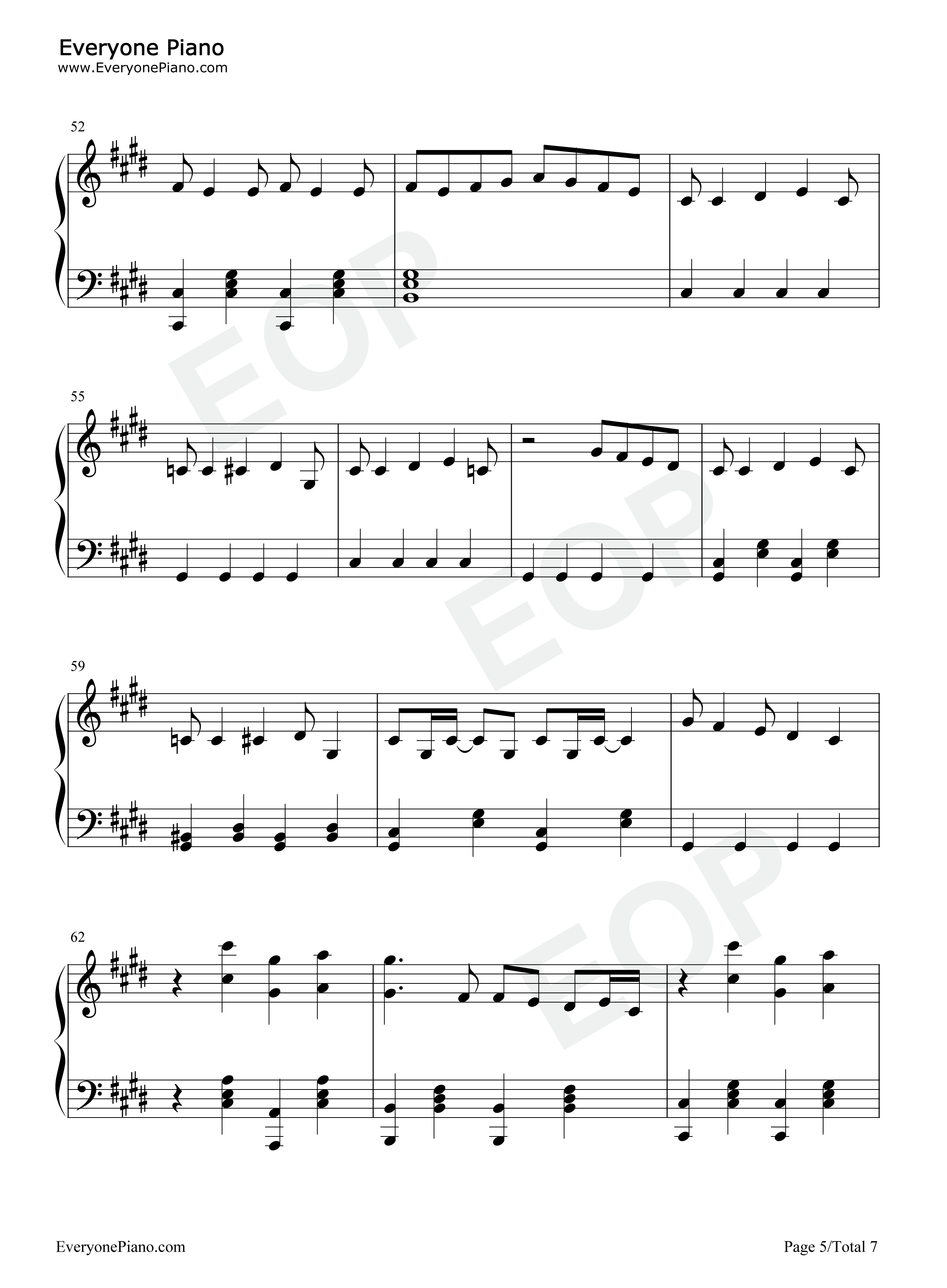 Love_Dive钢琴谱_IVE