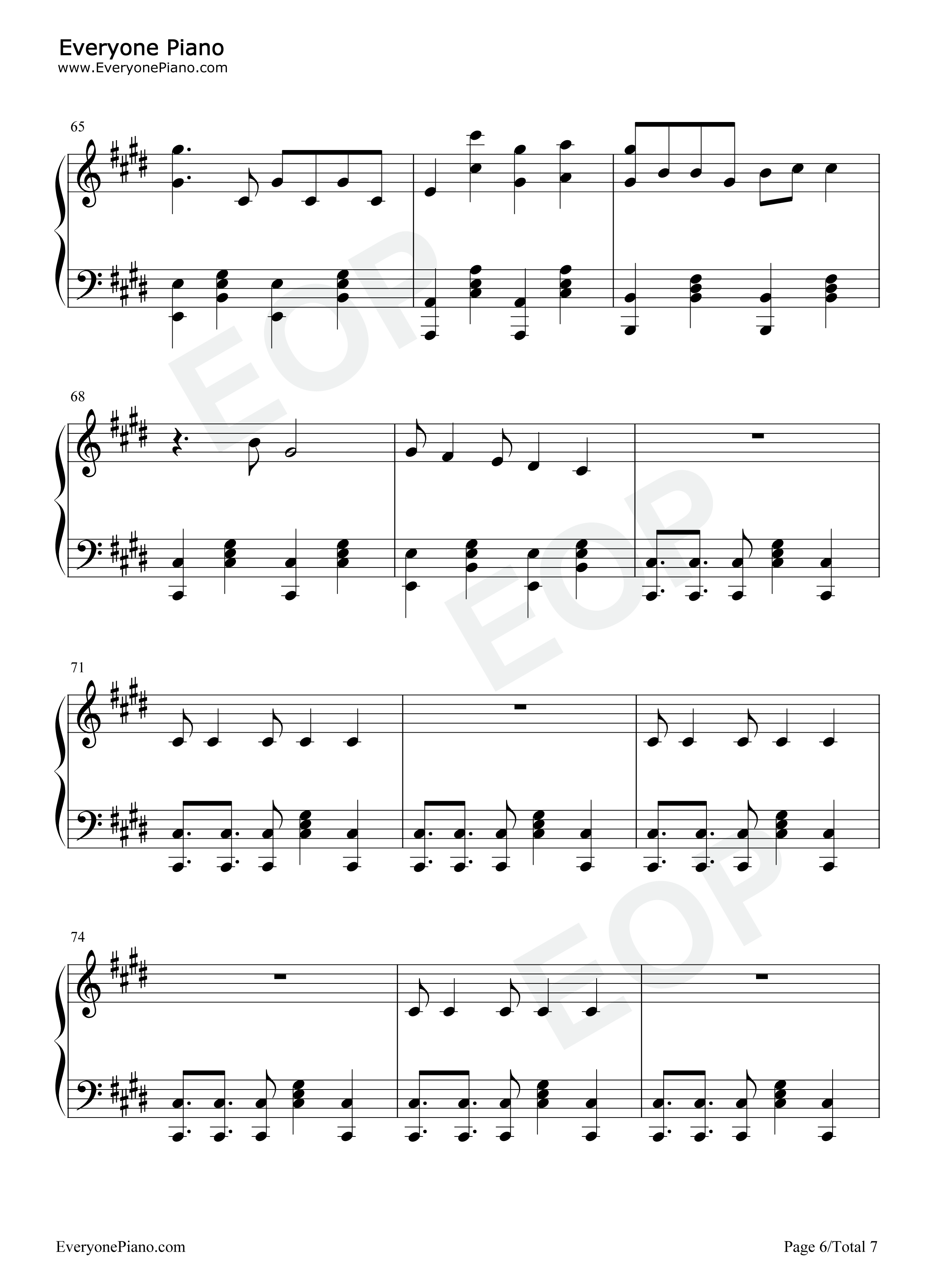 Love_Dive钢琴谱_IVE