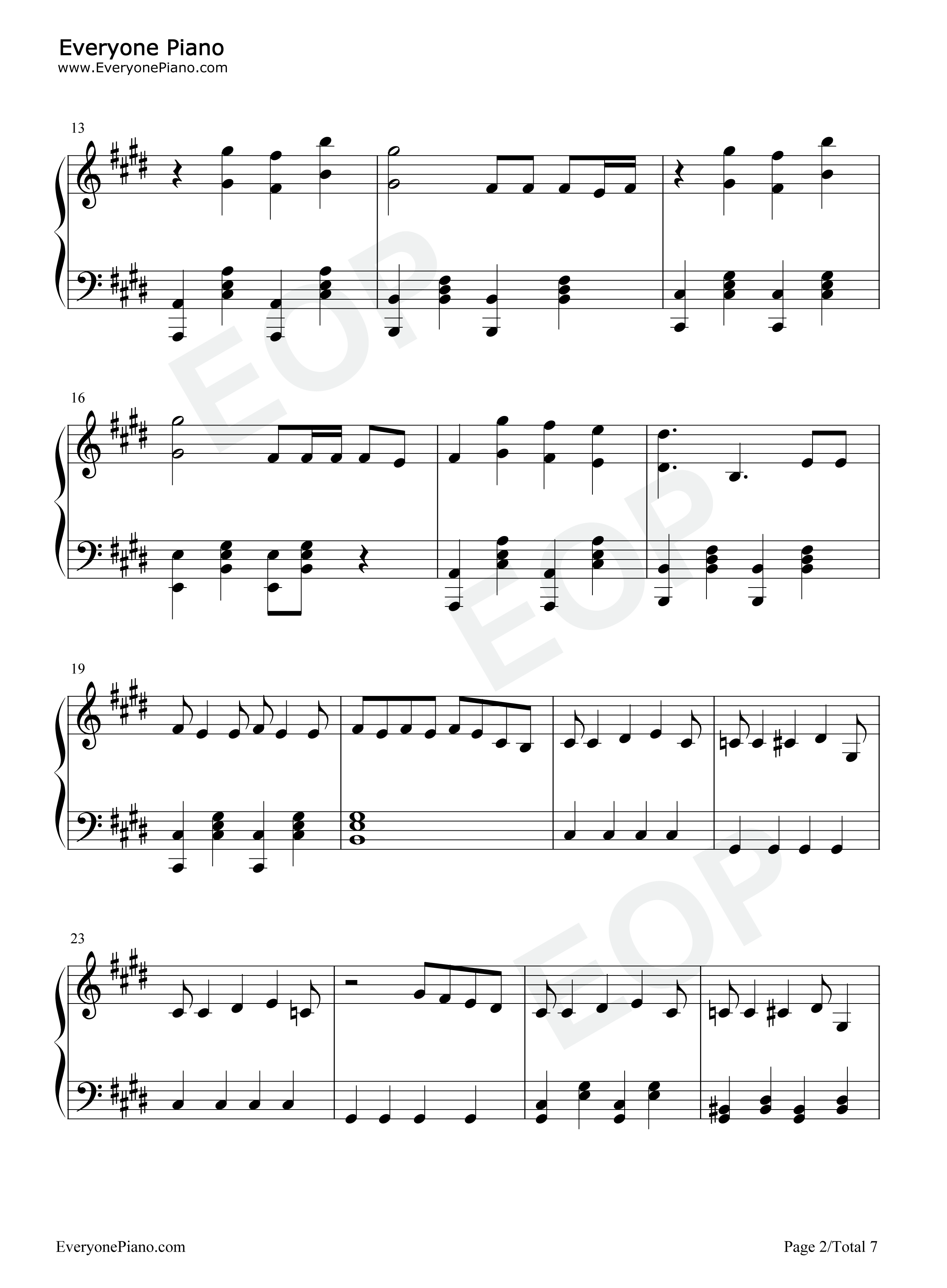 Love_Dive钢琴谱_IVE