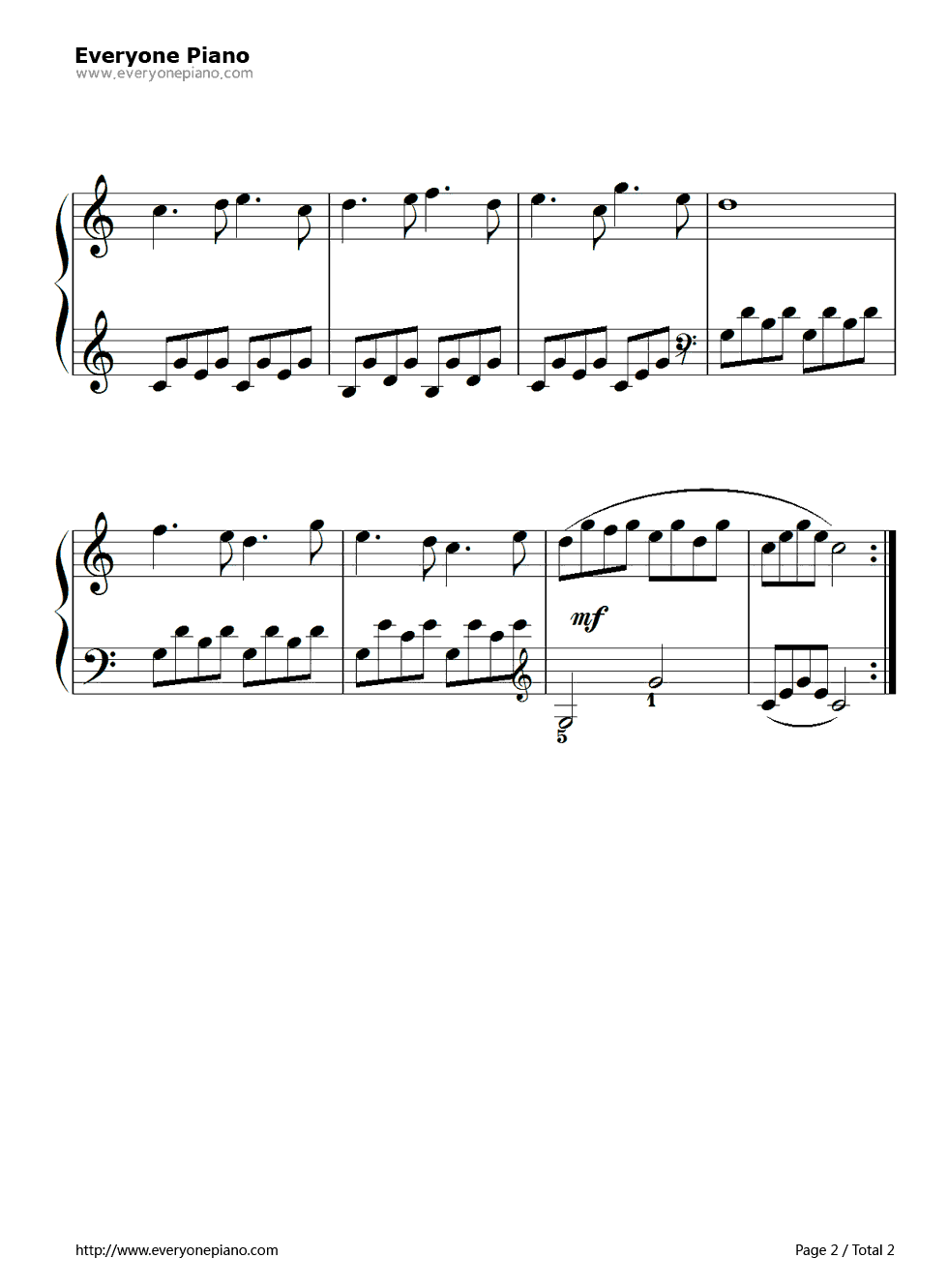 孩子们的拜厄55钢琴谱_拜厄