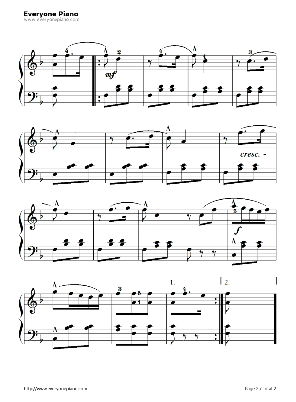 孩子们的拜厄98钢琴谱_拜厄