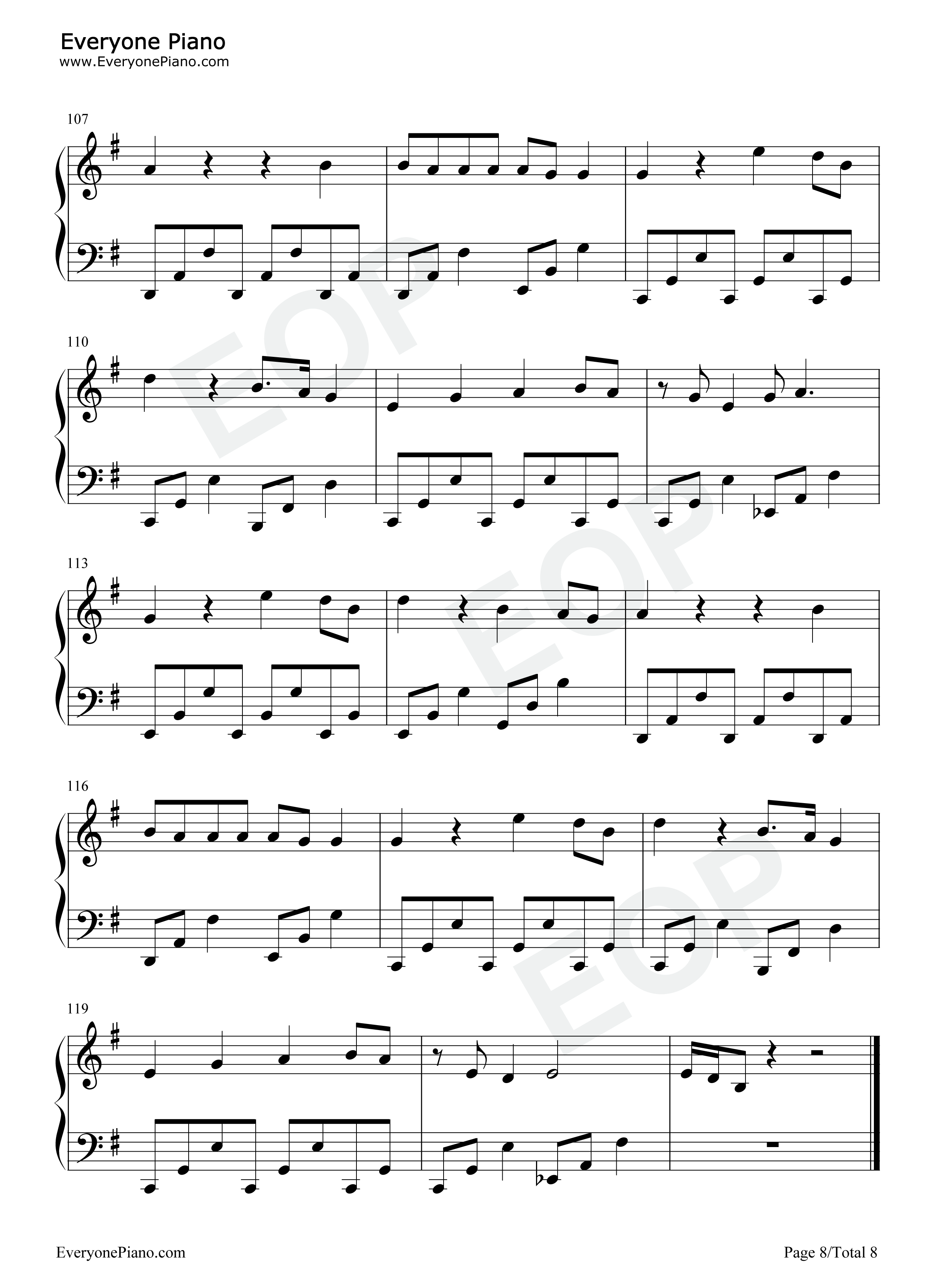 2step钢琴谱_Ed_Sheeran_Lil_Baby