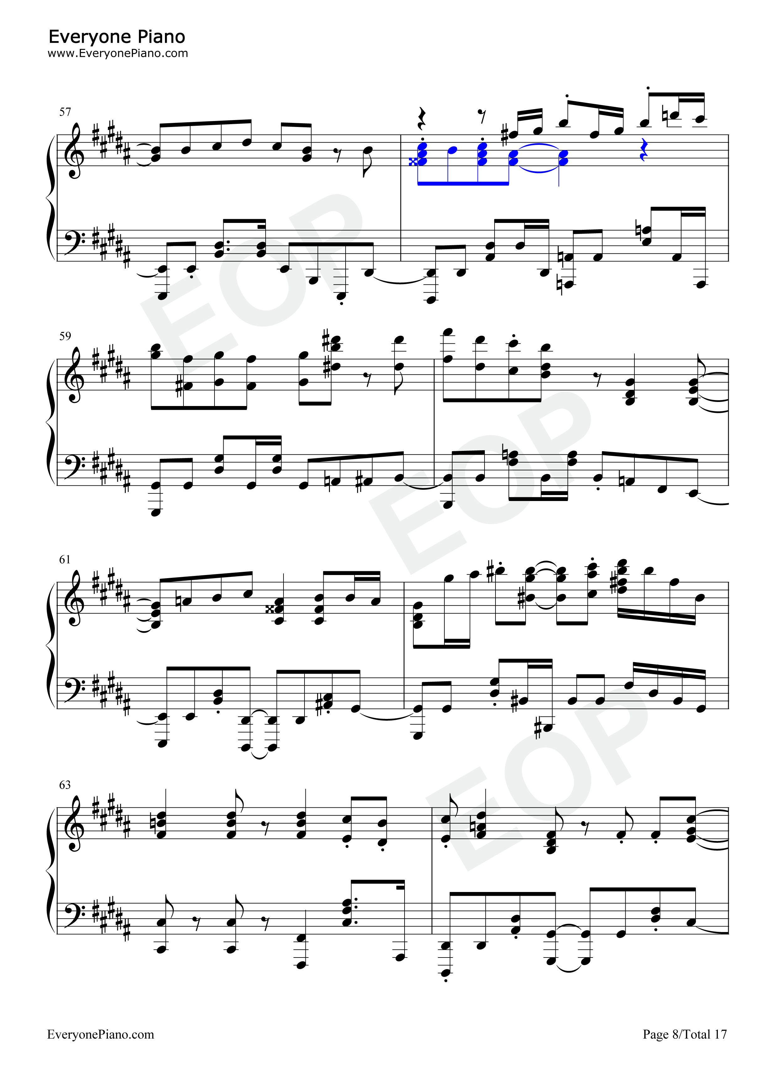 GIRI_GIRI钢琴谱_铃木雅之_すぅ