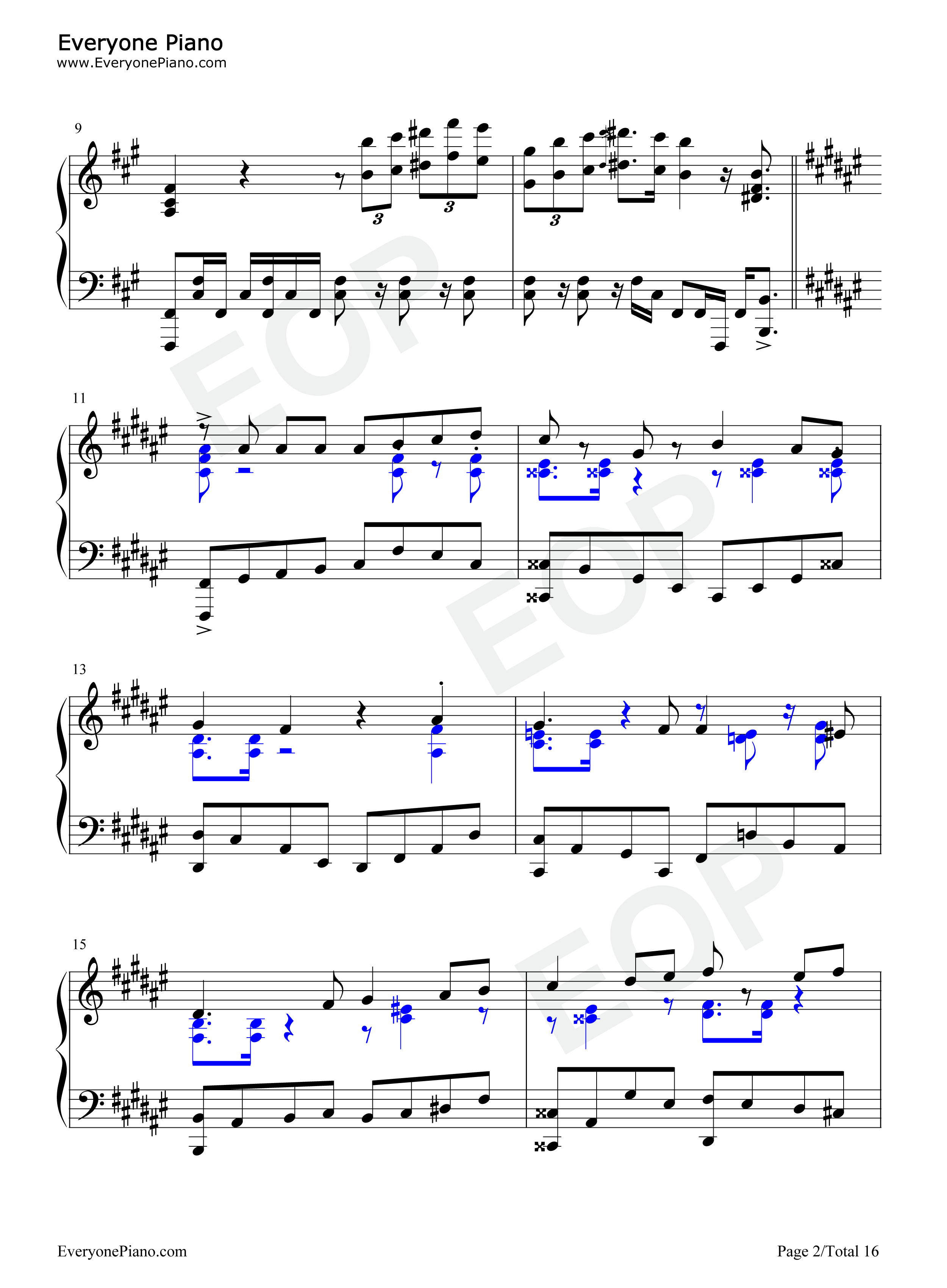 ミックスナッツ钢琴谱_Official髭男dism