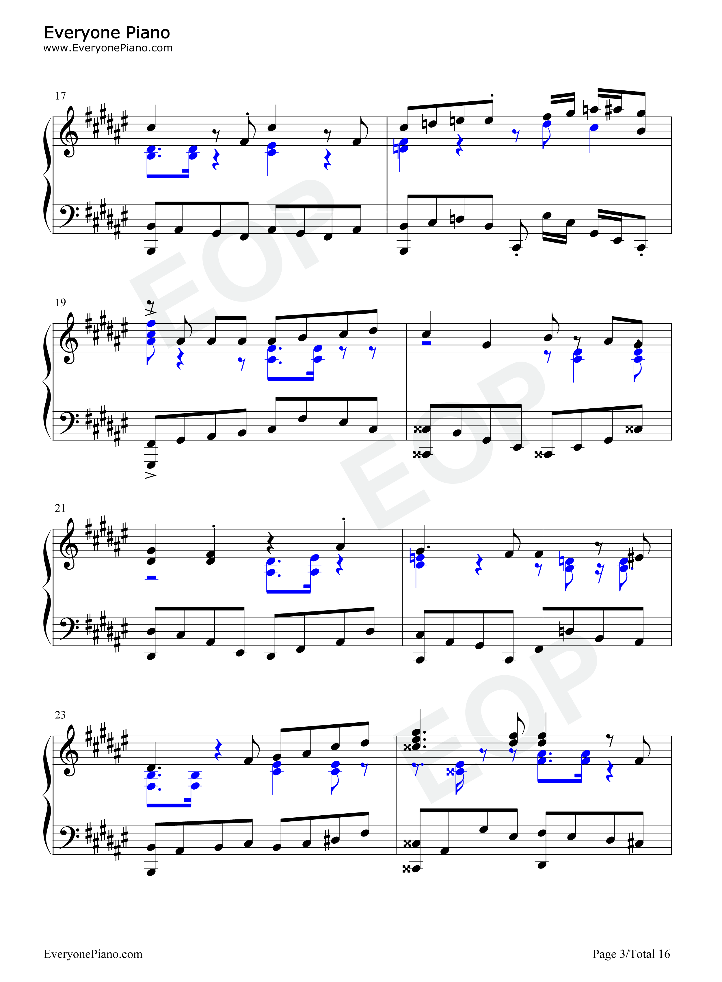 ミックスナッツ钢琴谱_Official髭男dism