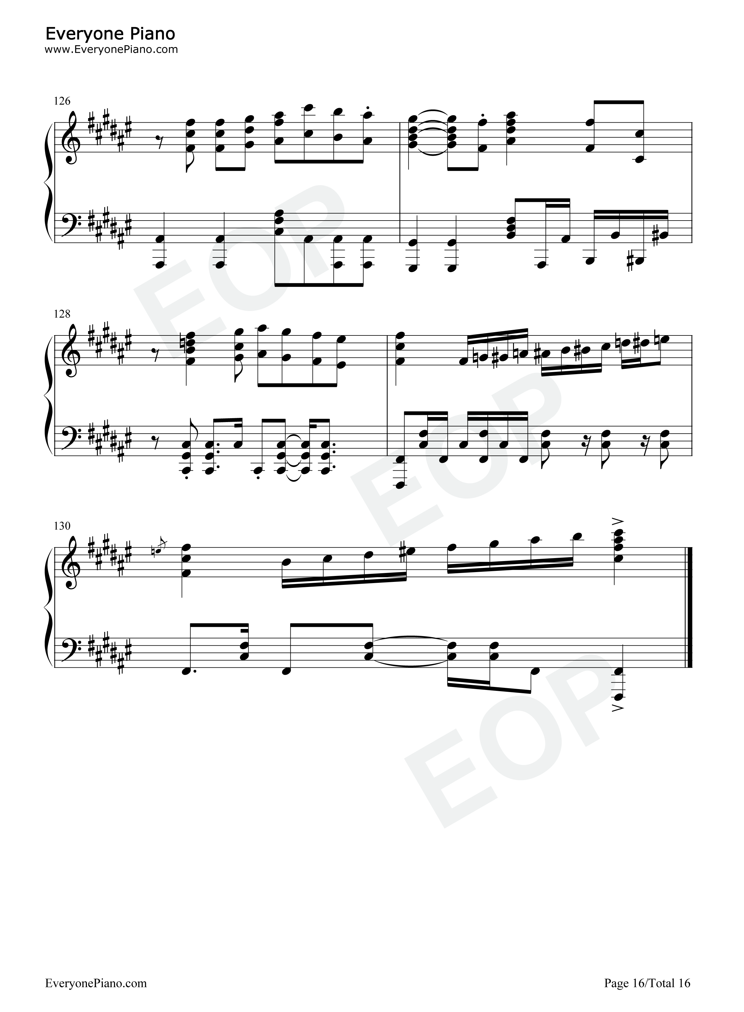 ミックスナッツ钢琴谱_Official髭男dism