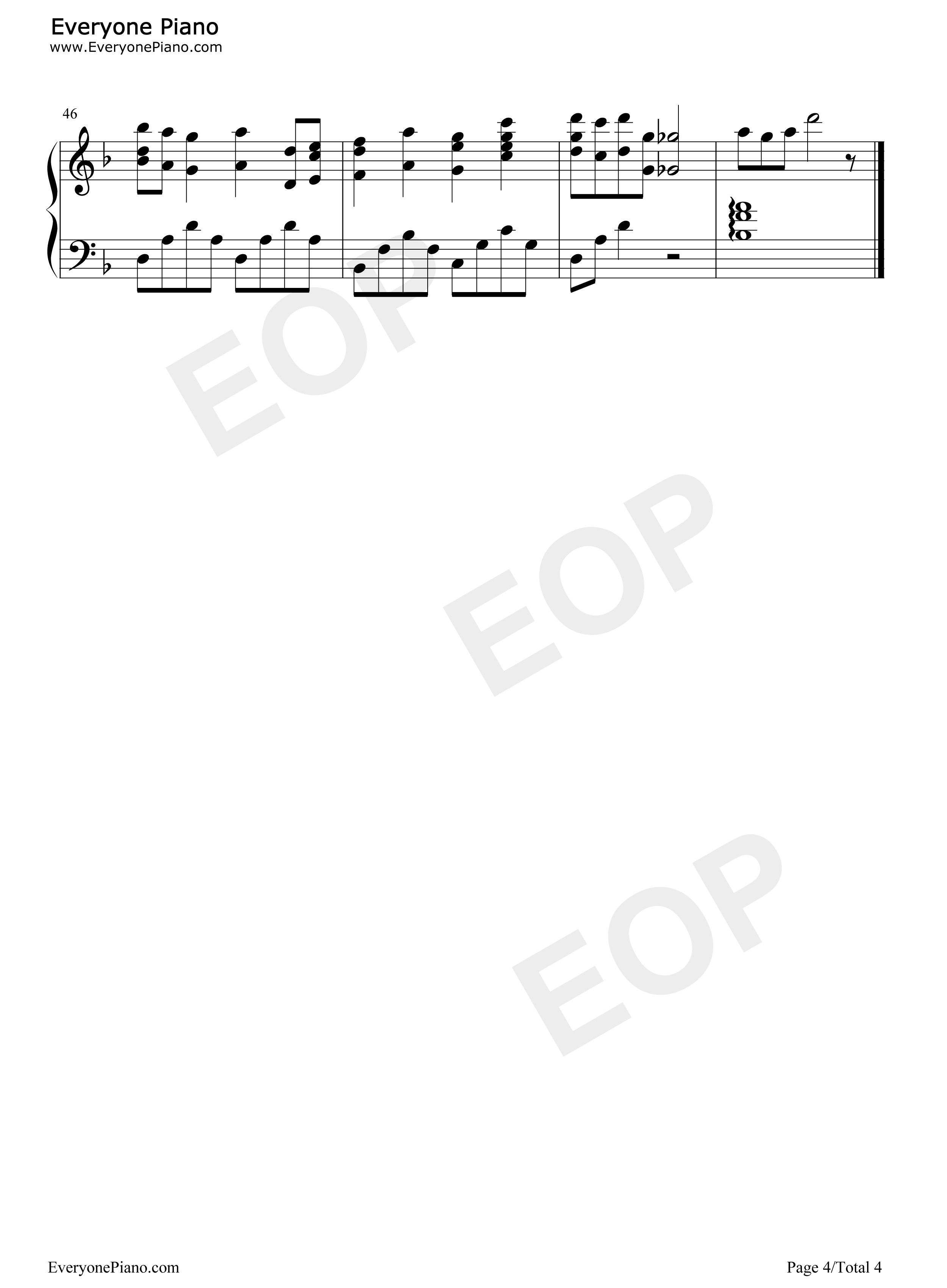 奏之曲钢琴谱_小林沙苗