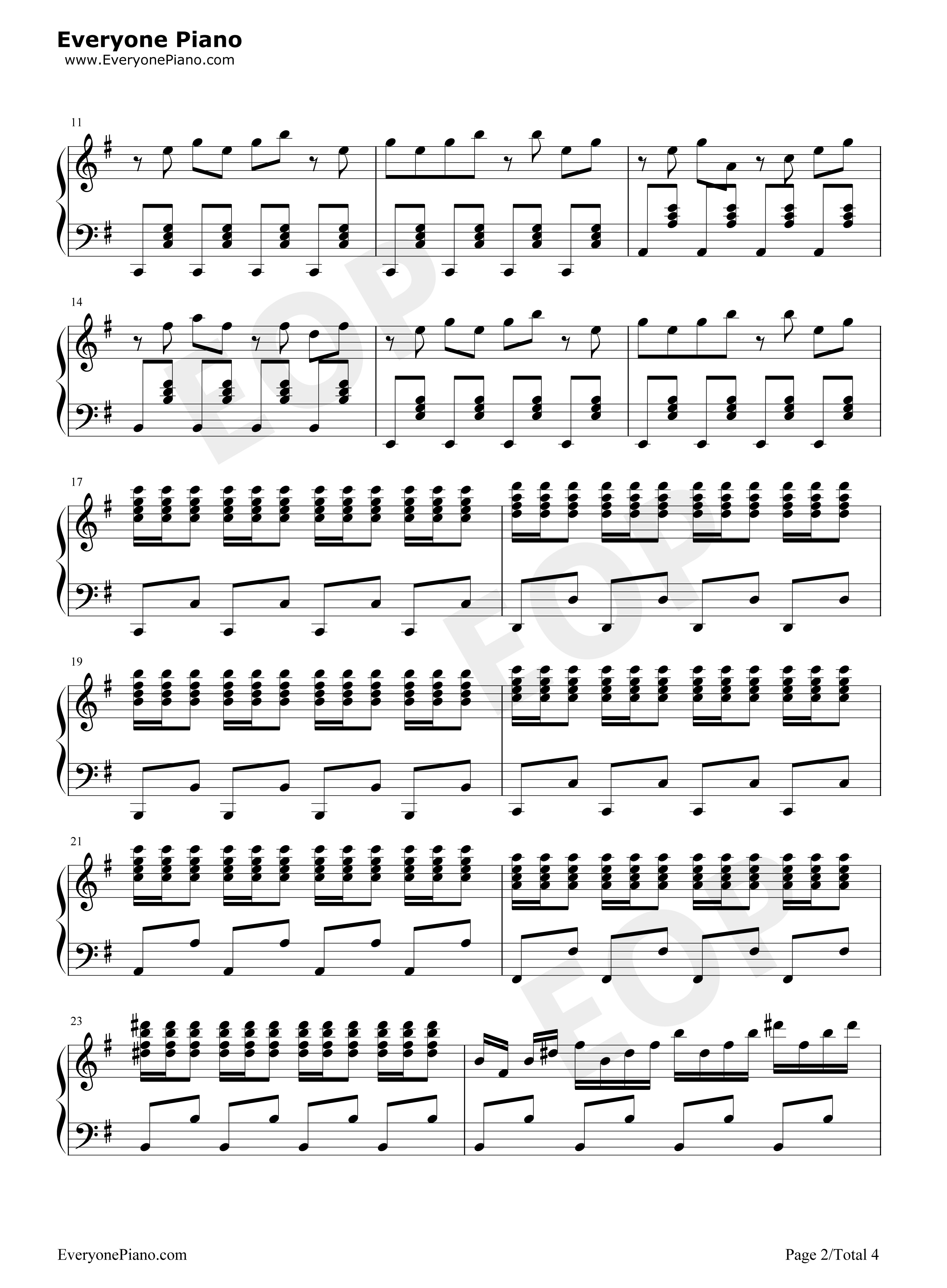 东京热_Tokyo_Hot钢琴谱_Tokyo_Hot