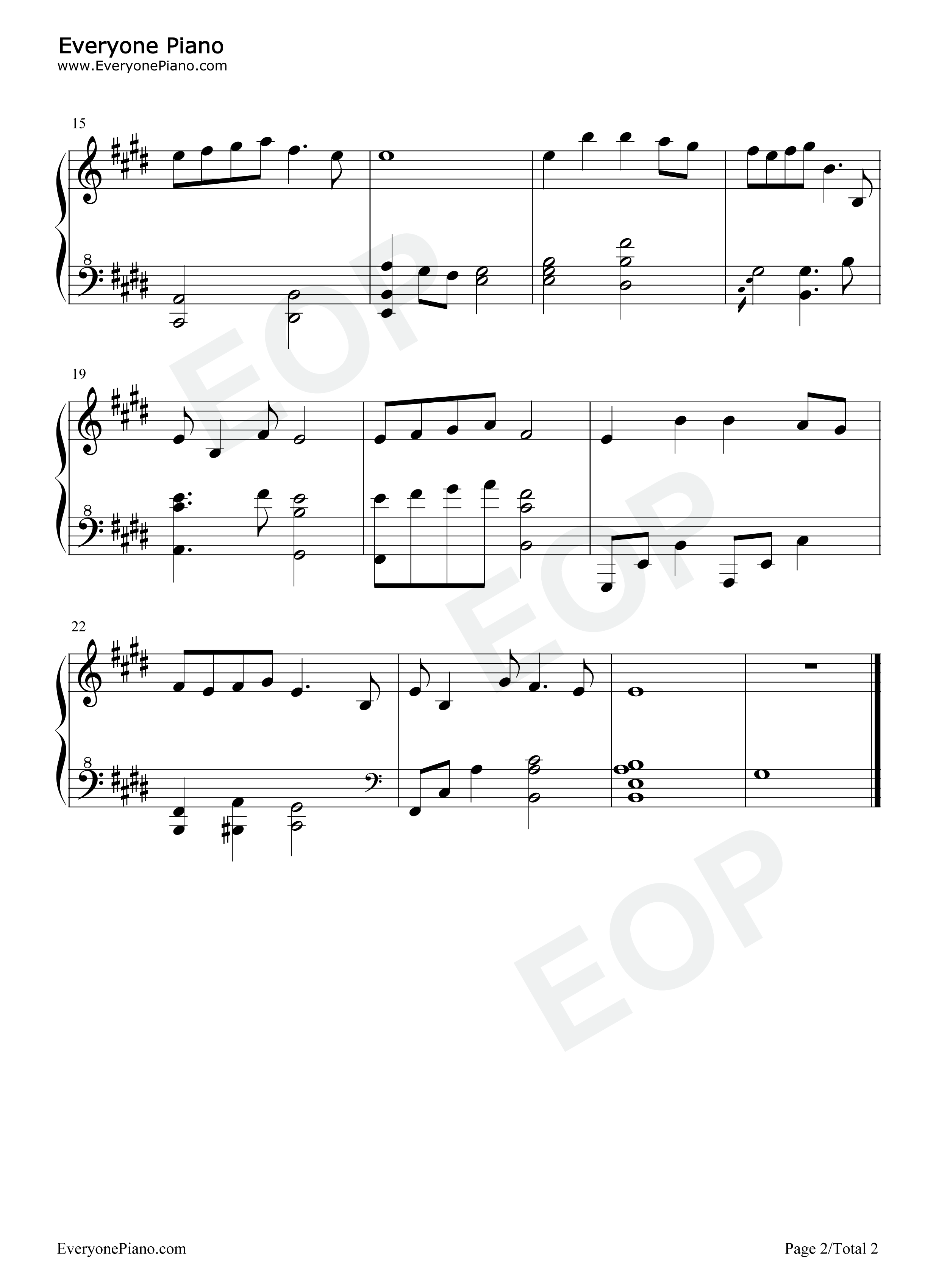 阿瑠的歌钢琴谱_陈致逸_HOYO_MiX