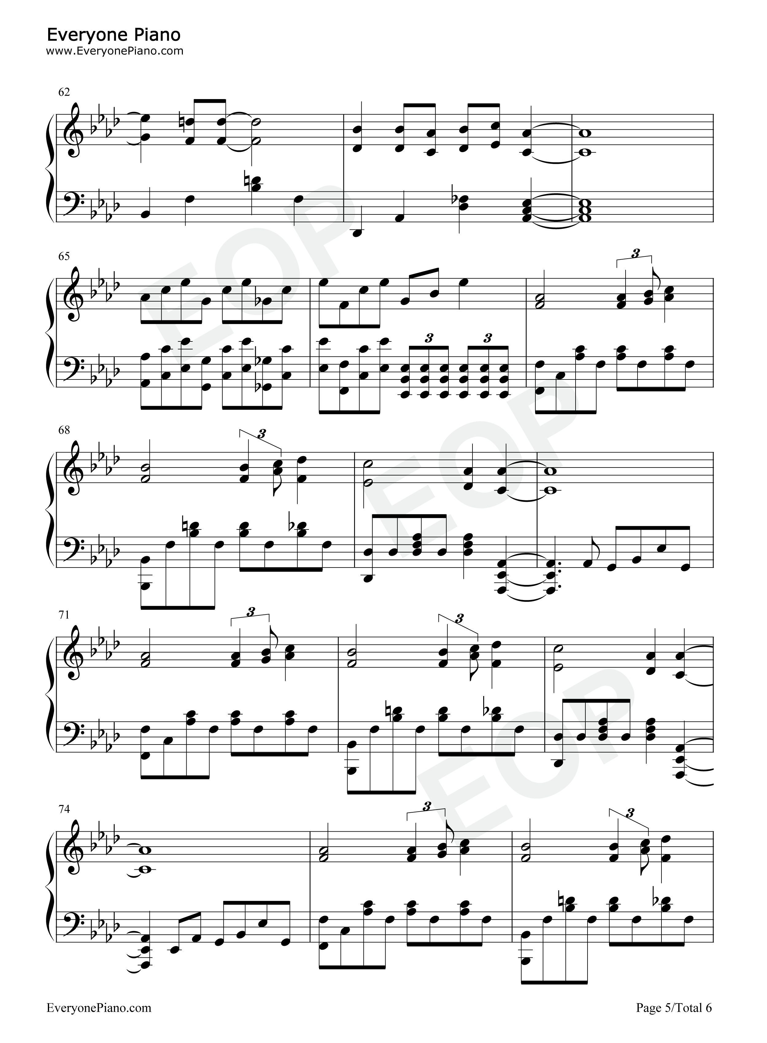 Still_Life钢琴谱_BIGBANG