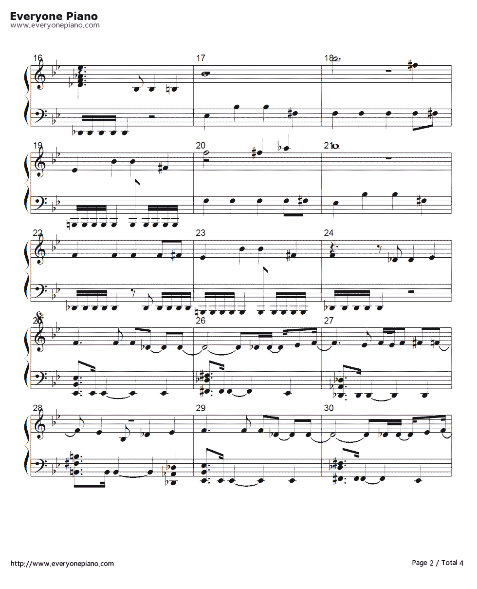 In_The_End钢琴谱_林肯公园__Linkin_Park