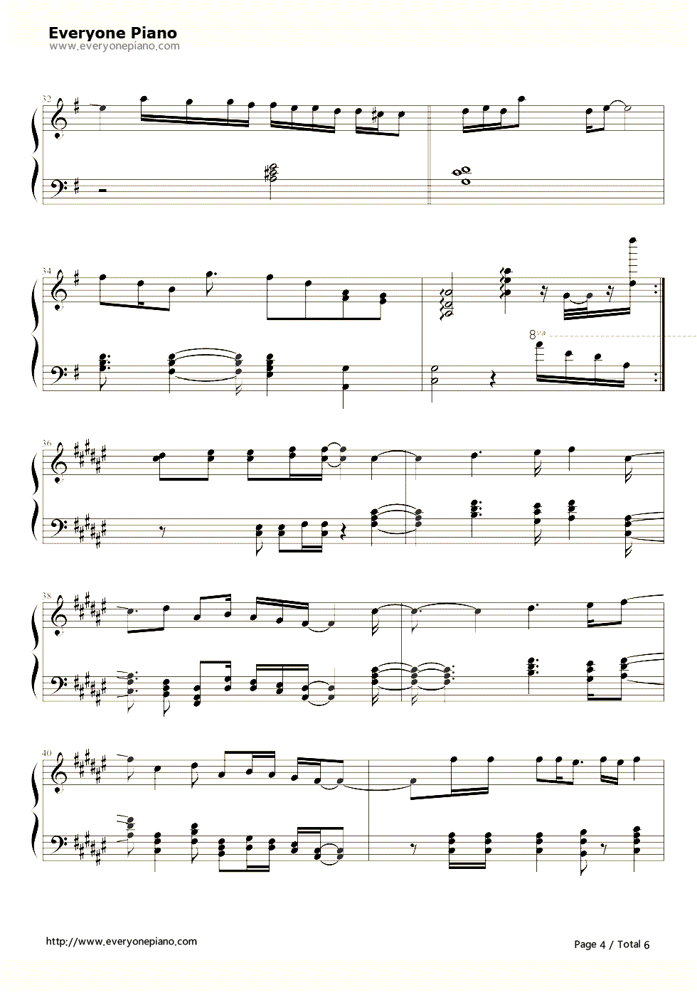 白金钢琴谱_坂本真绫