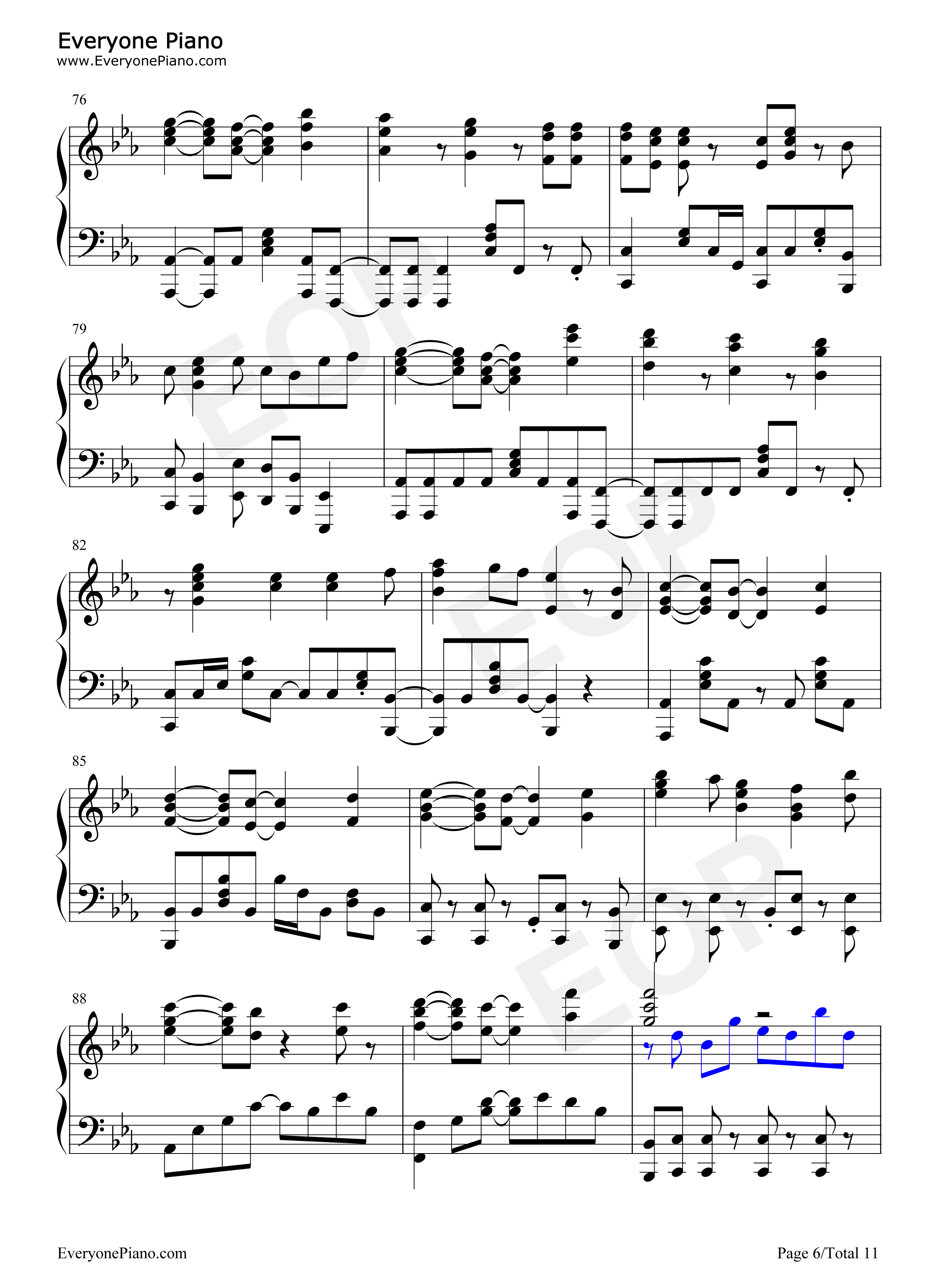 Bring_Back钢琴谱_MADKID