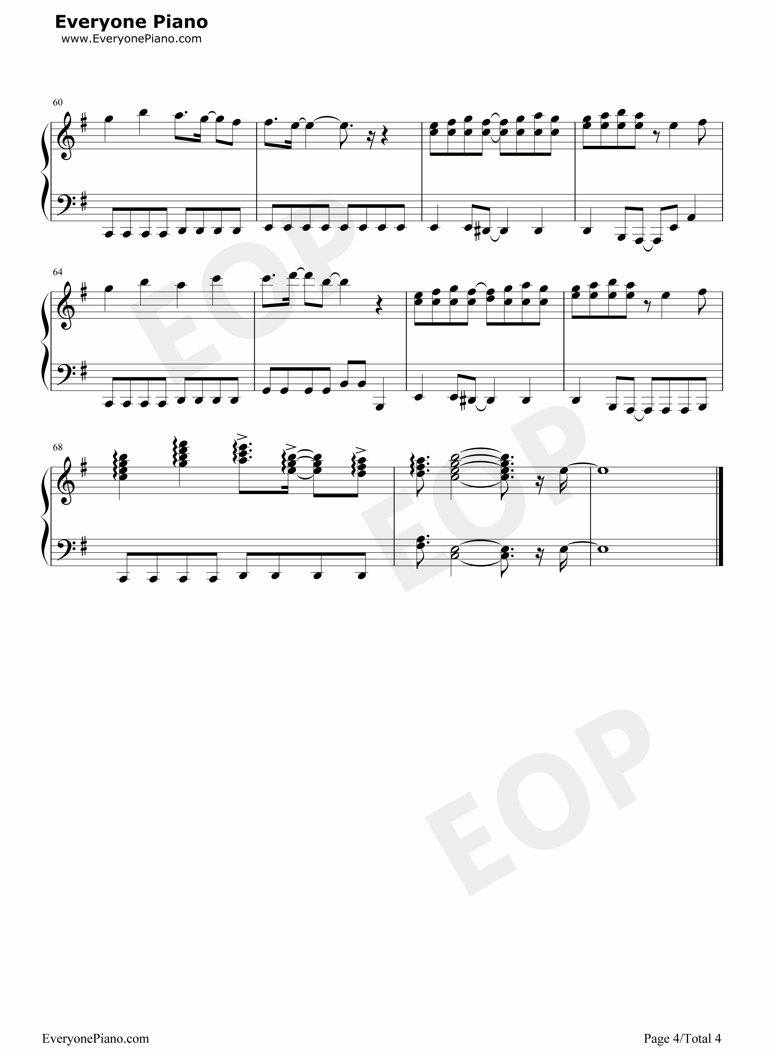 願い事ひとつだけ钢琴谱_小松未歩