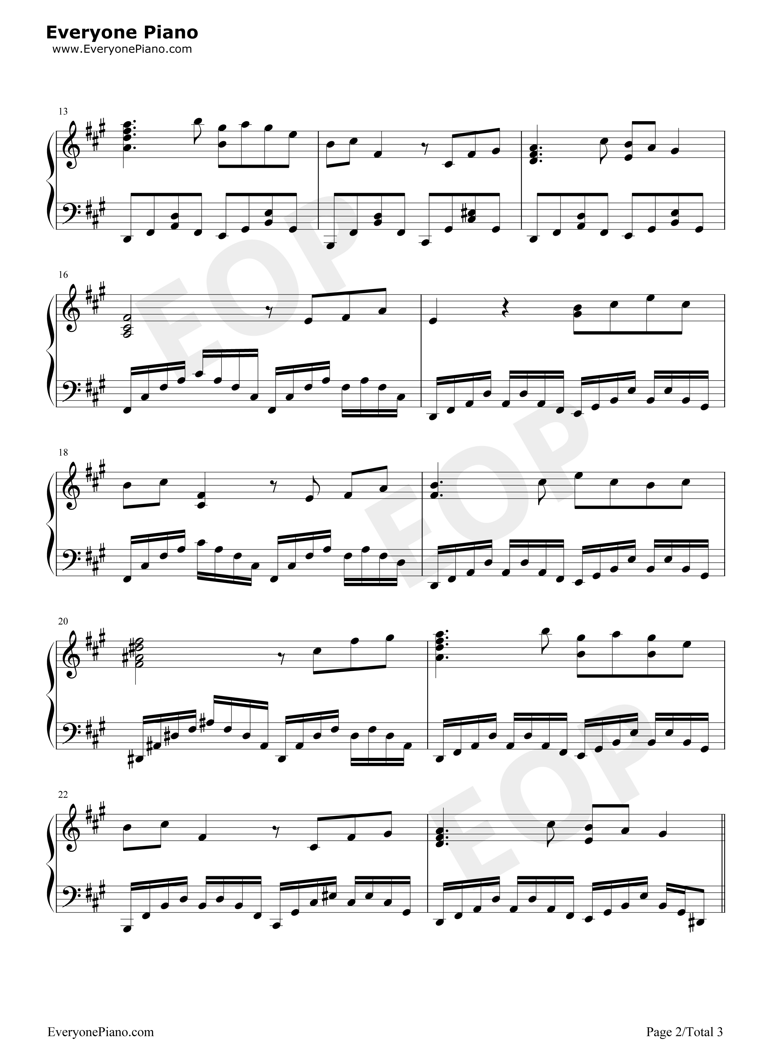 稲田姫様に叱られるから钢琴谱_秋姐妹