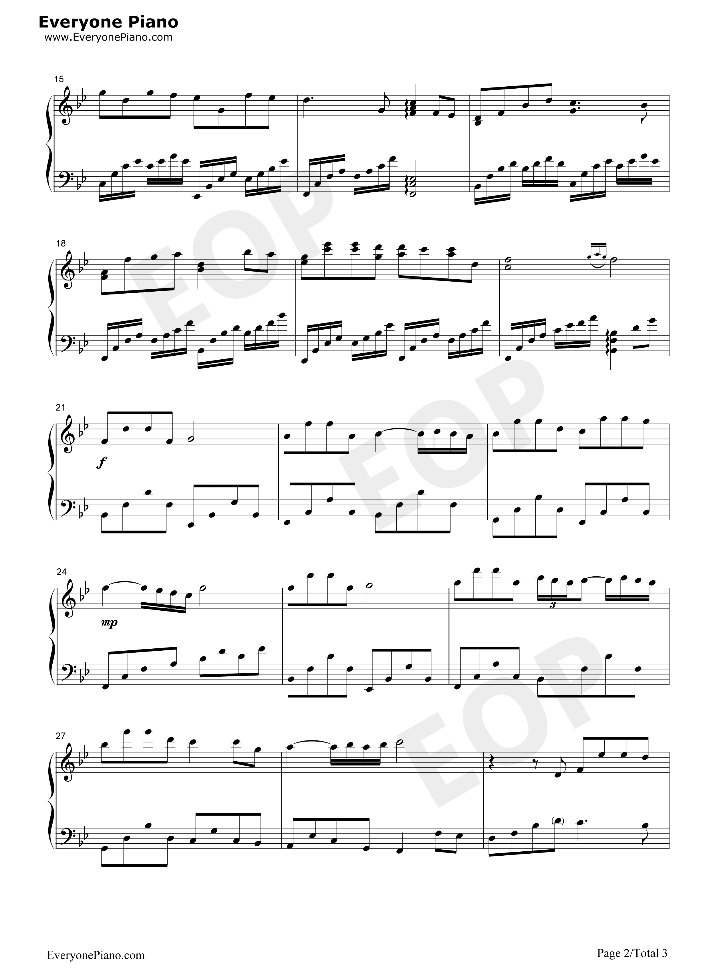 激情燃烧的岁月背景音乐钢琴谱_未知