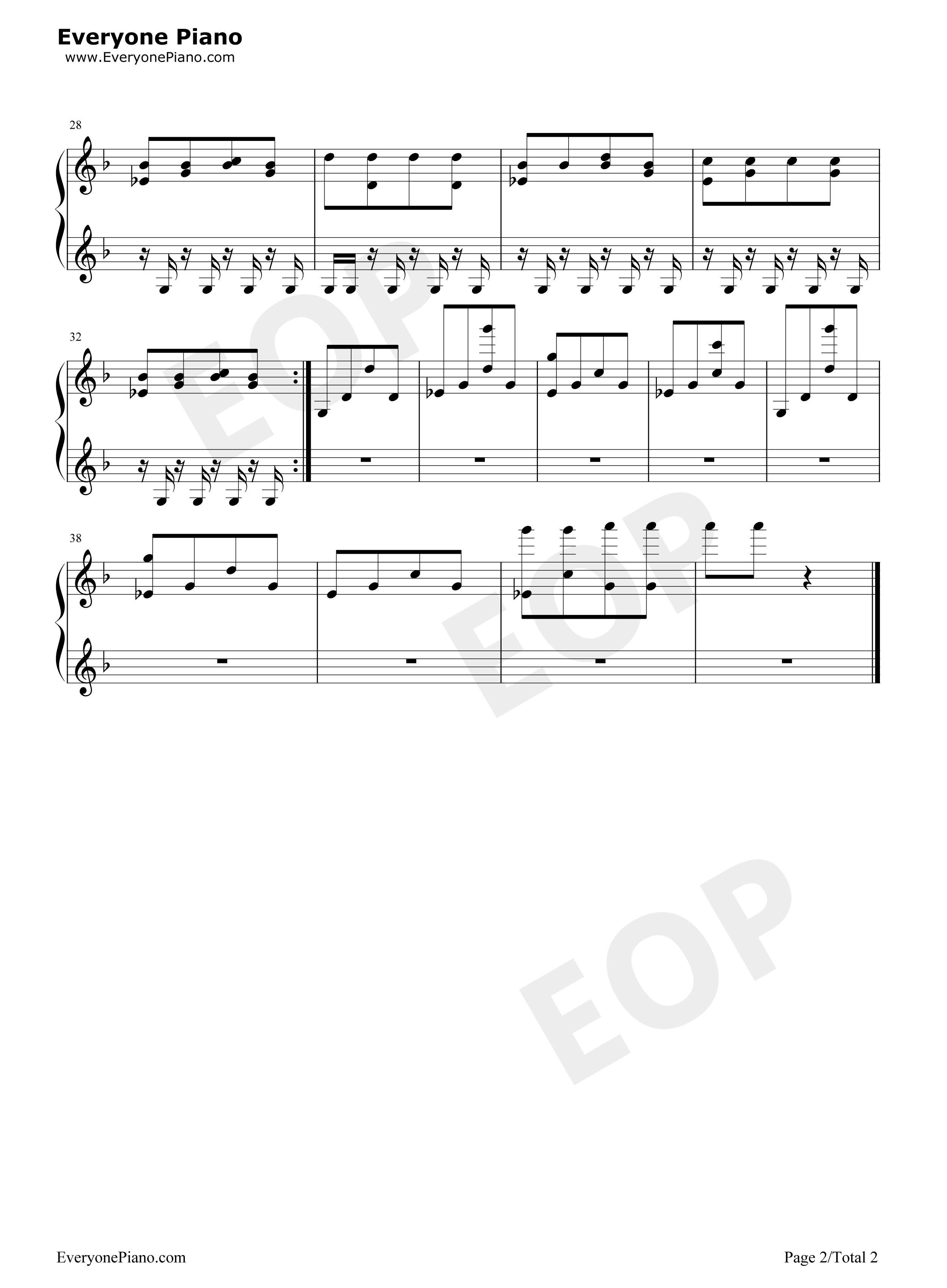 Promise(Reprise)钢琴谱_山冈晃