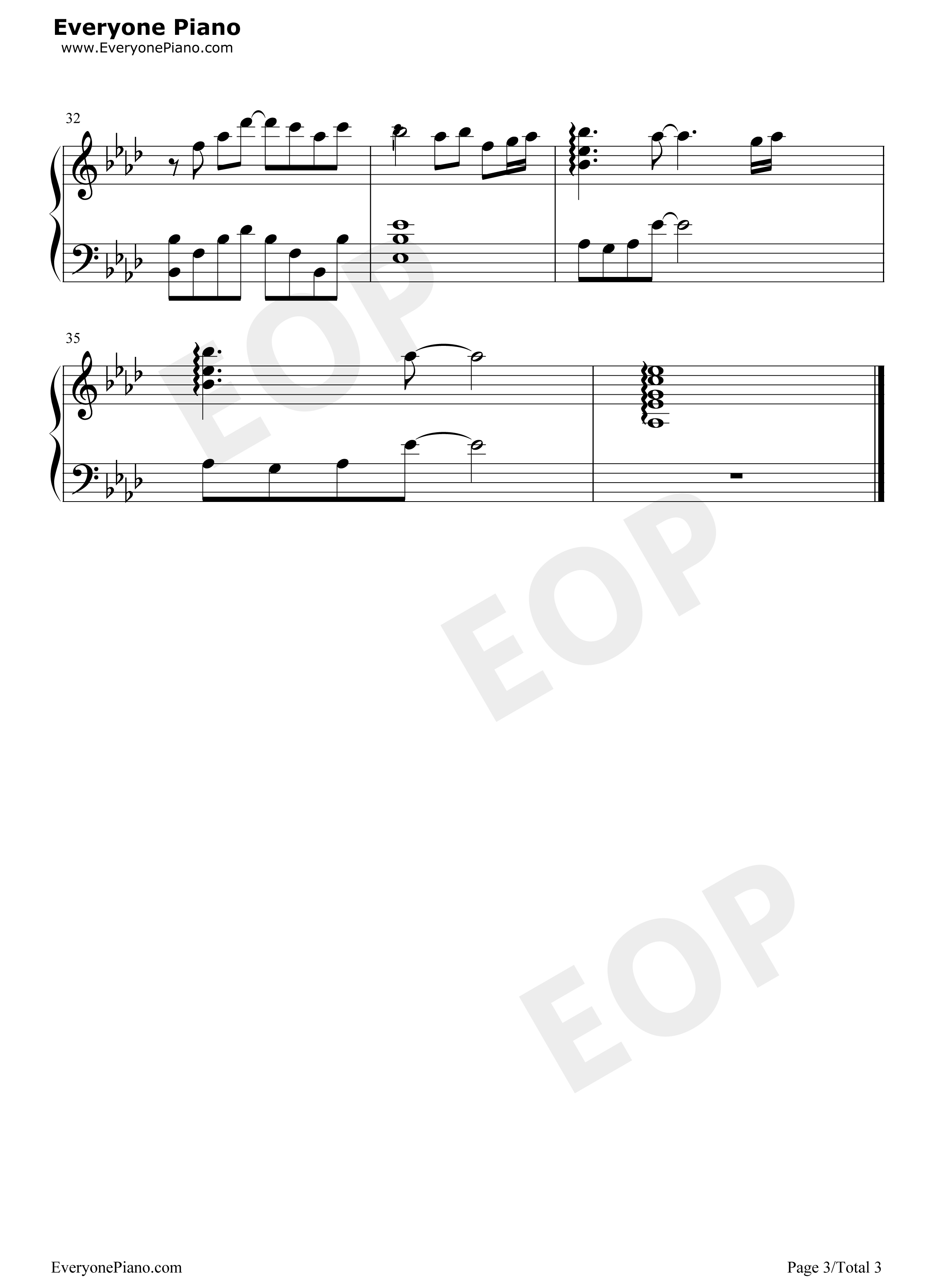 Kokoro_no_Madobe_Nite钢琴谱_Kana_Hanazawa