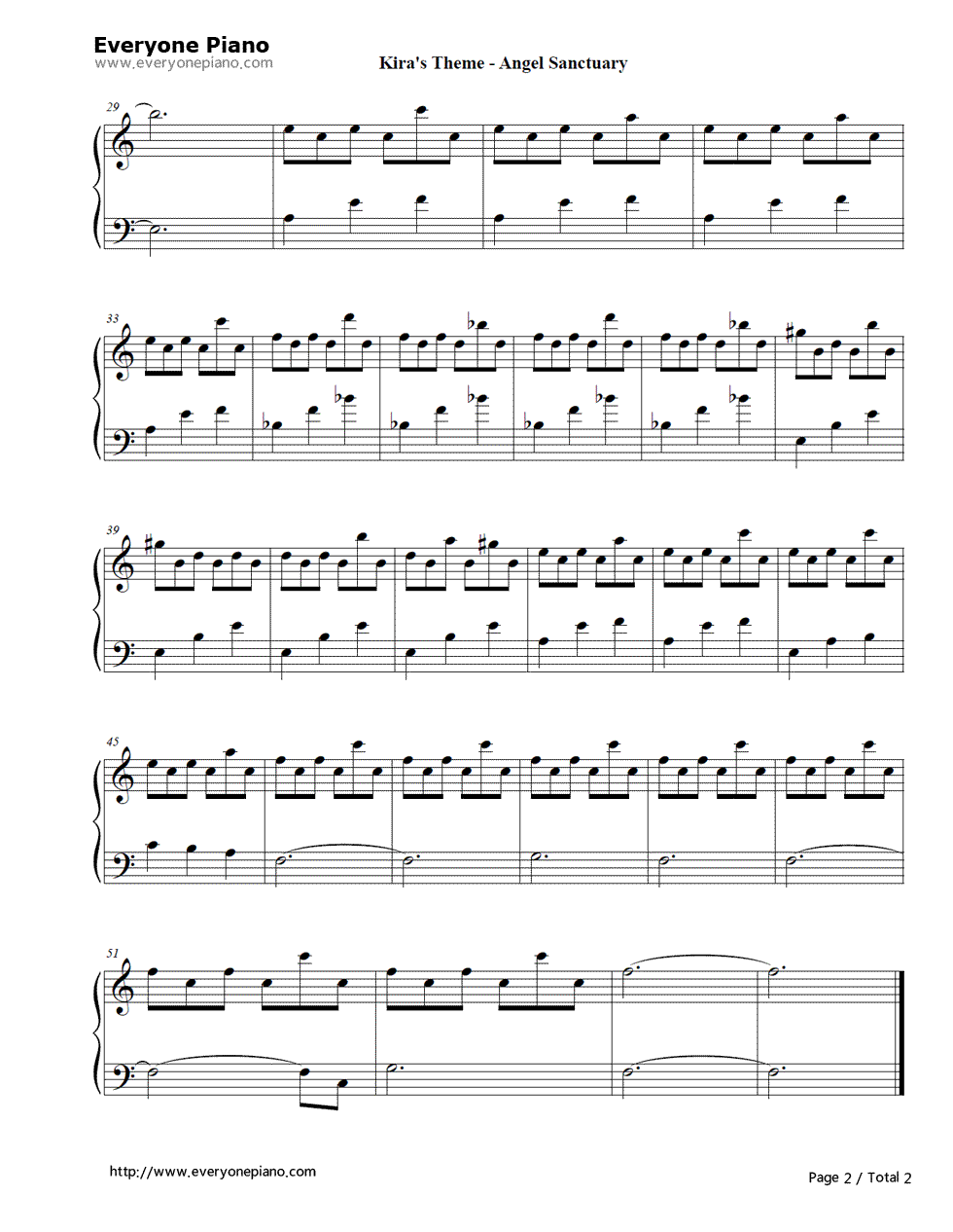 Kira's_Theme钢琴谱_七瀬光