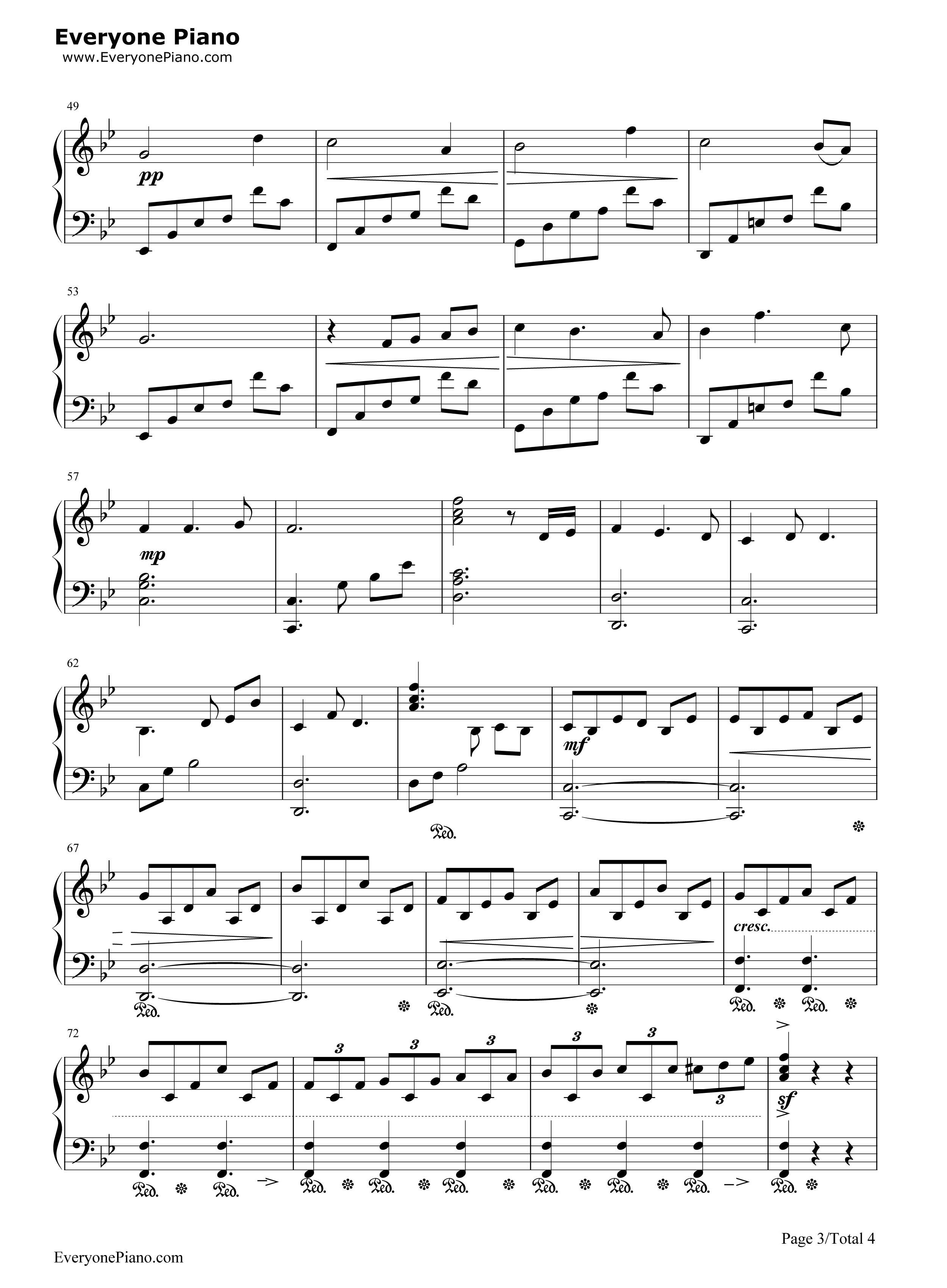 久远钢琴谱_关户刚