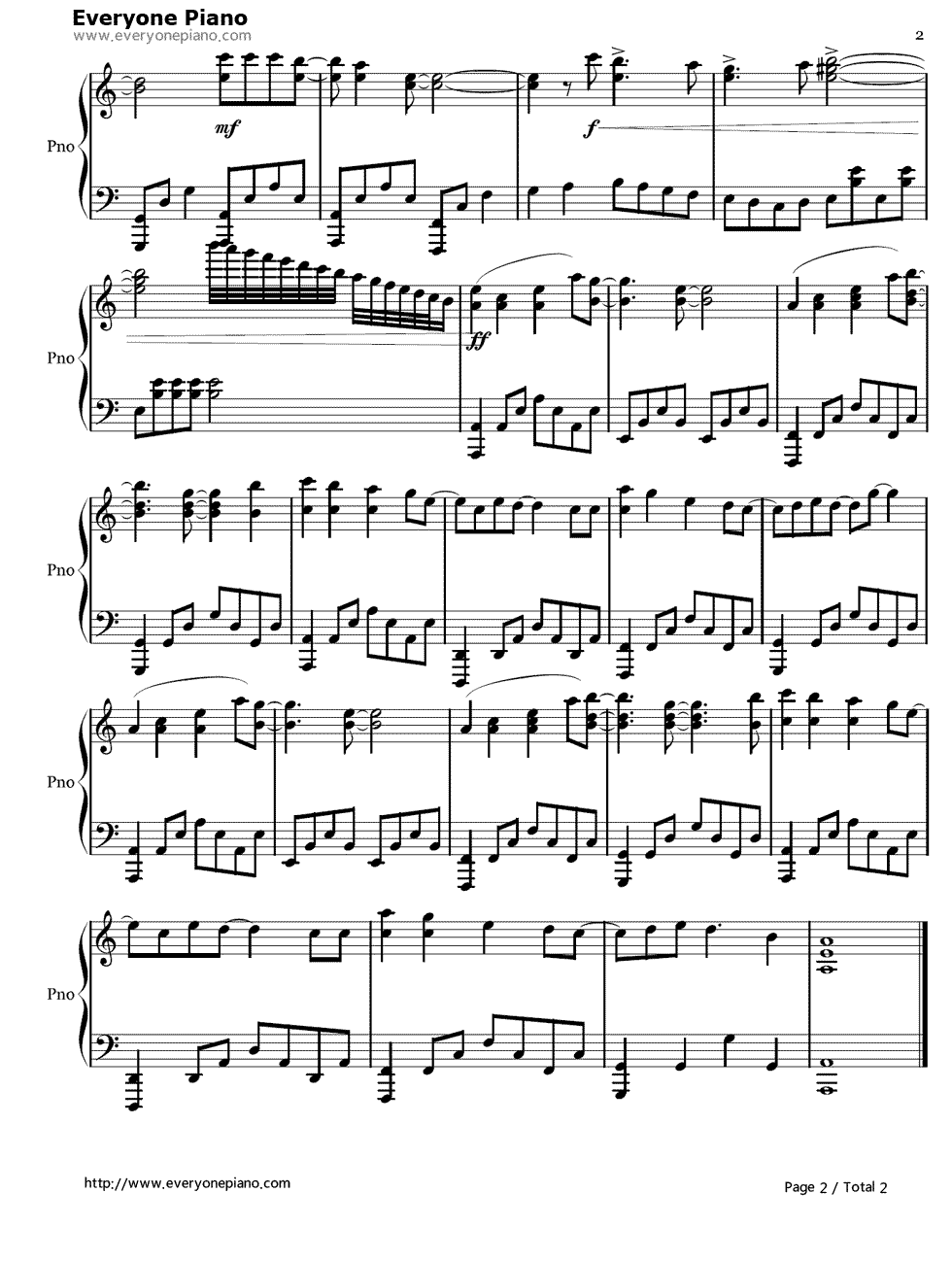 Prototype钢琴谱_石川智晶