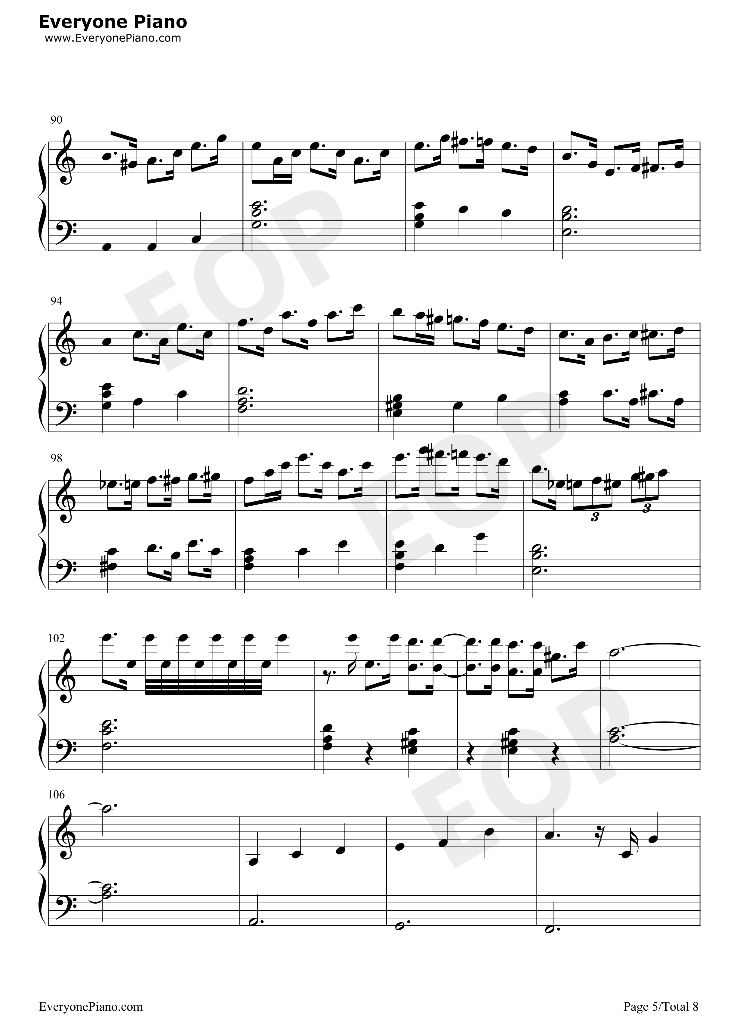 我的快乐钢琴谱_锦绣二重唱