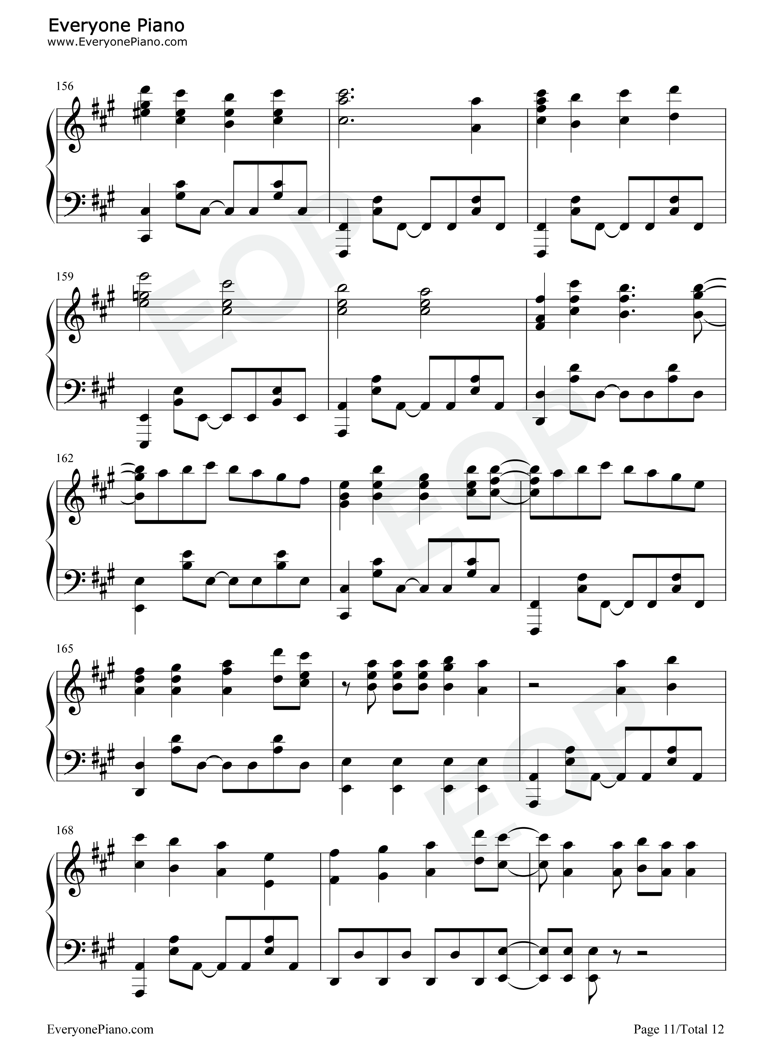 あの夢をなぞって钢琴谱_YOASOBI