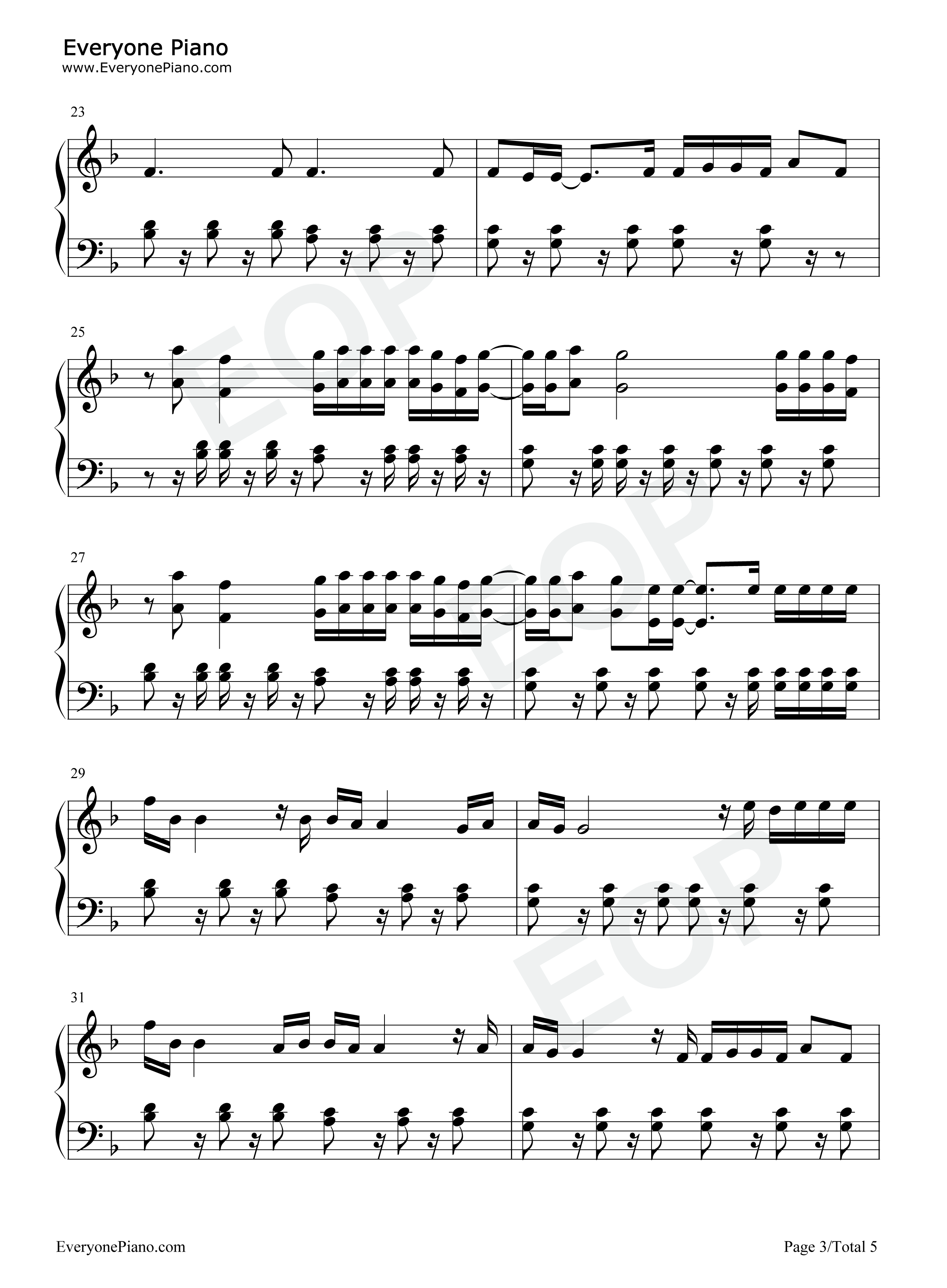 When_You_Are_Gone钢琴谱_Shawn_Mendes