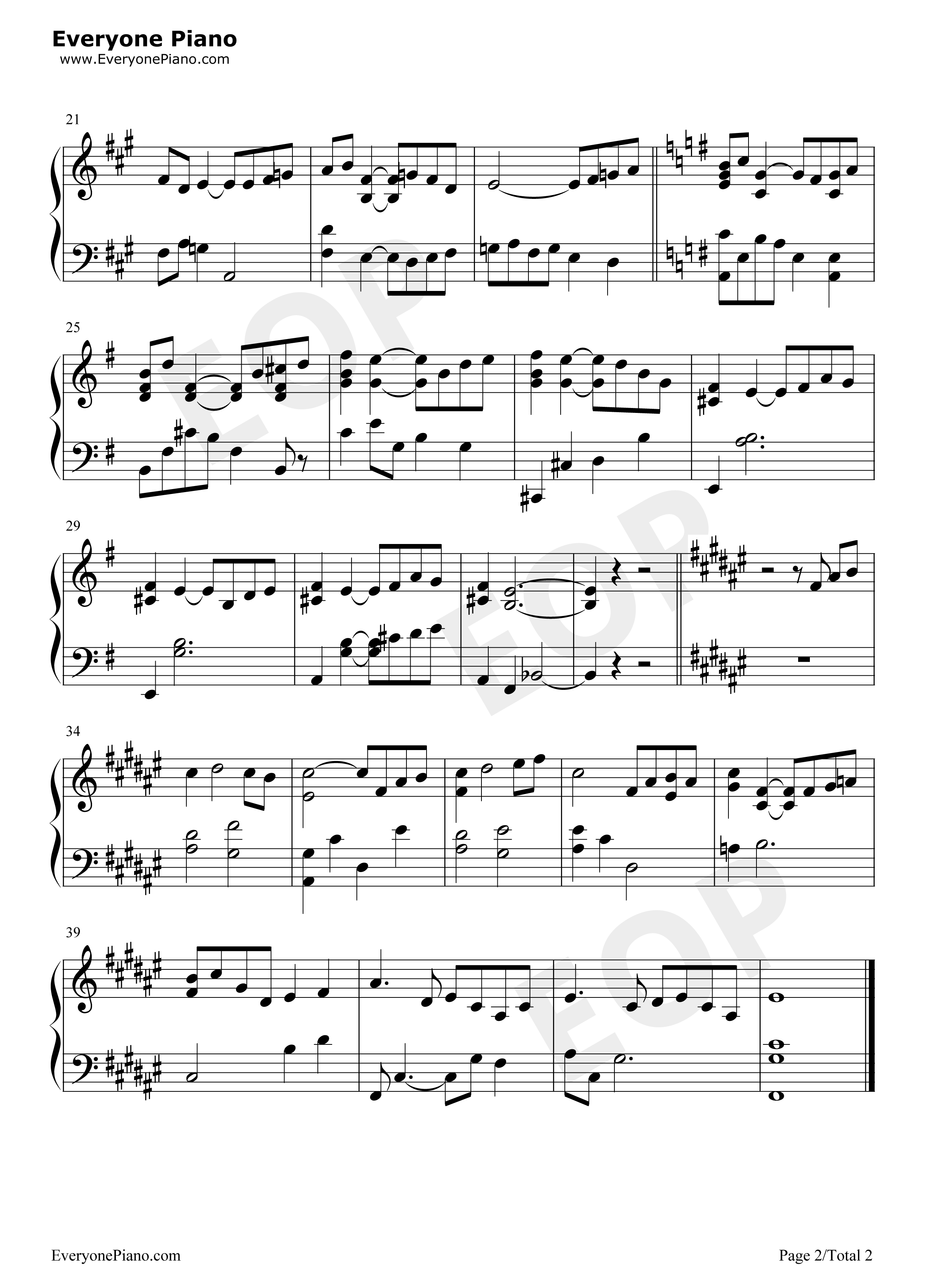 Quiet_Life钢琴谱_岩崎琢