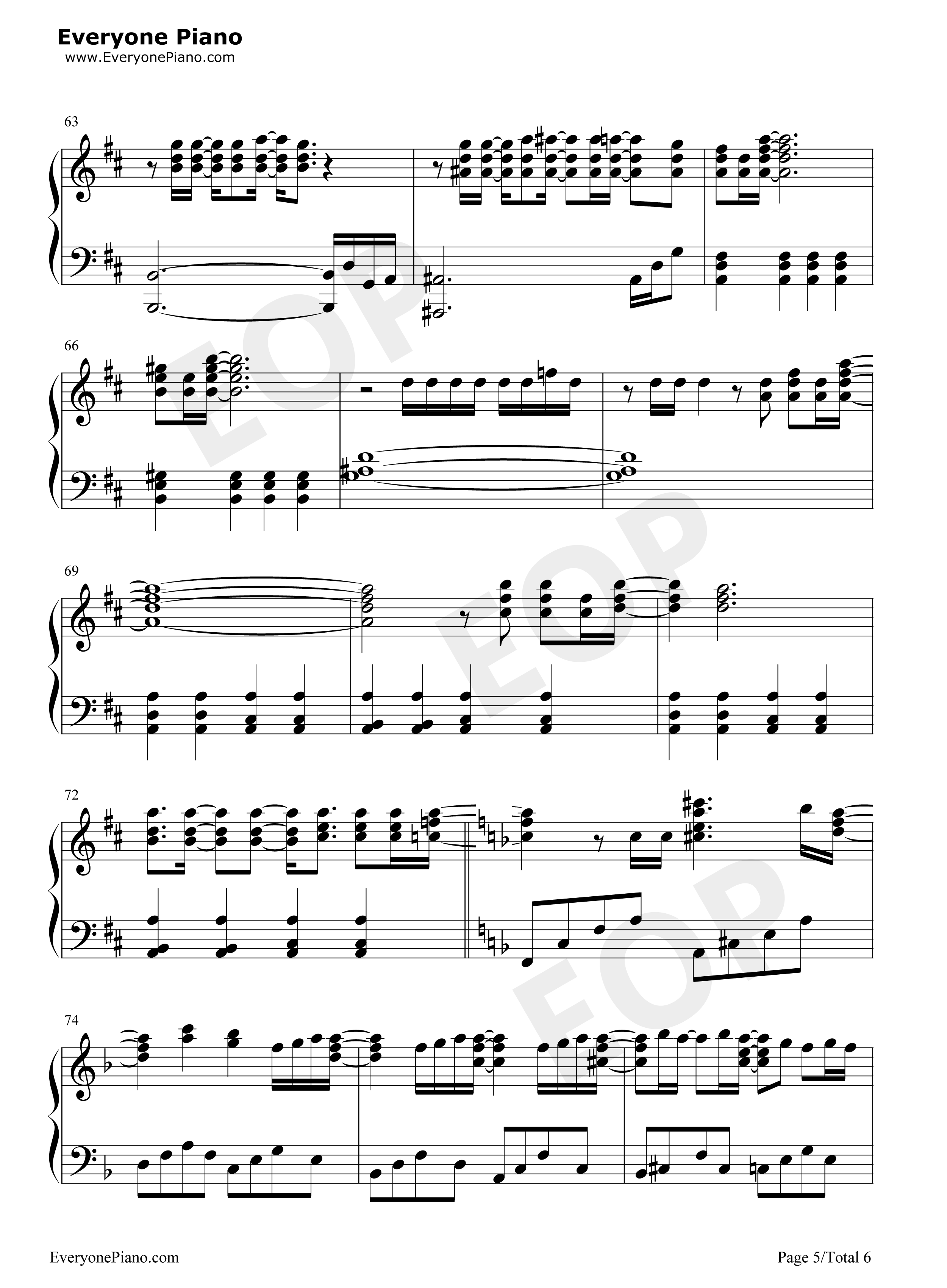 Like_a_star_in_the_night钢琴谱_仓木麻衣