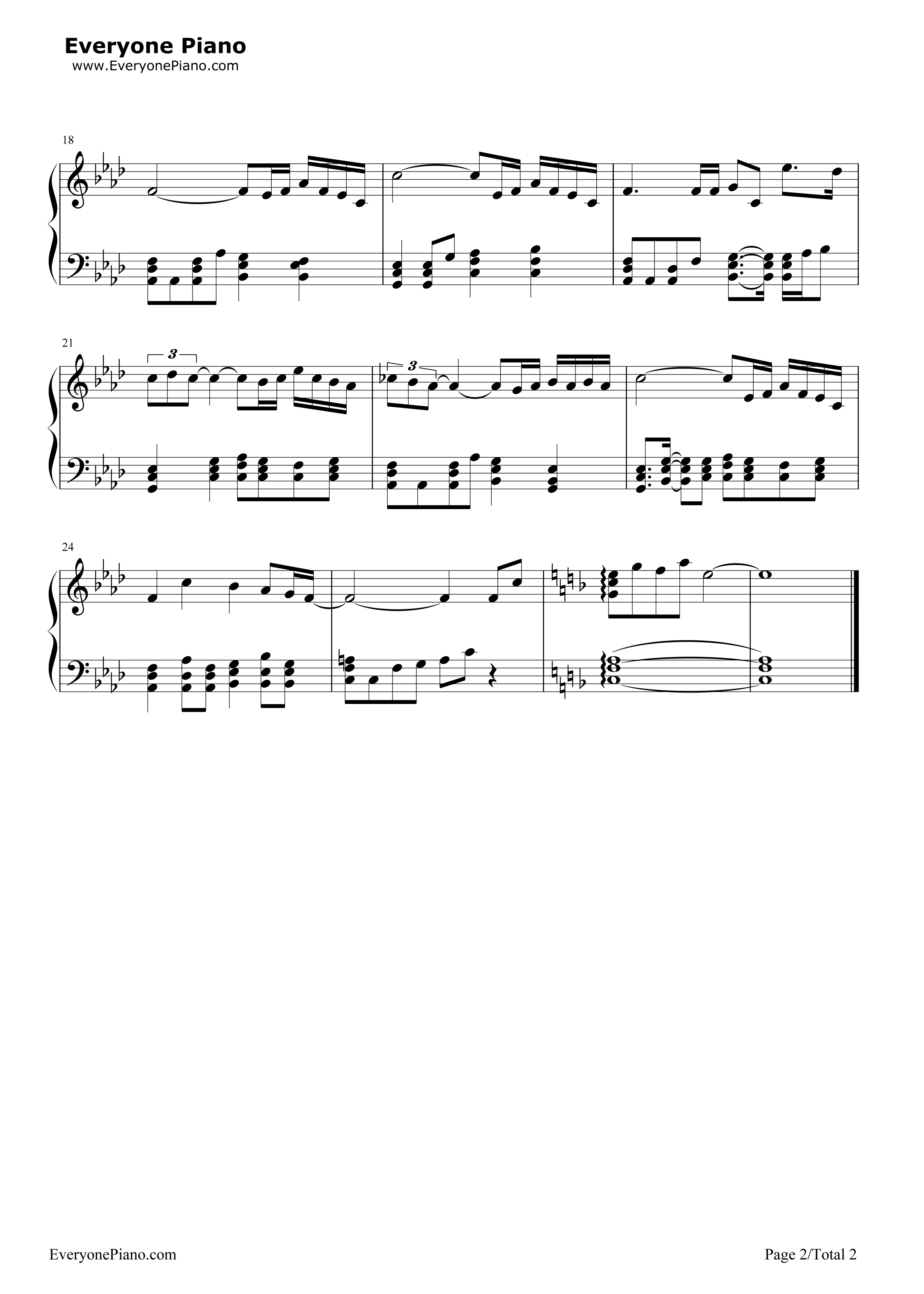 _最高の片想い_钢琴谱_タイナカサチ