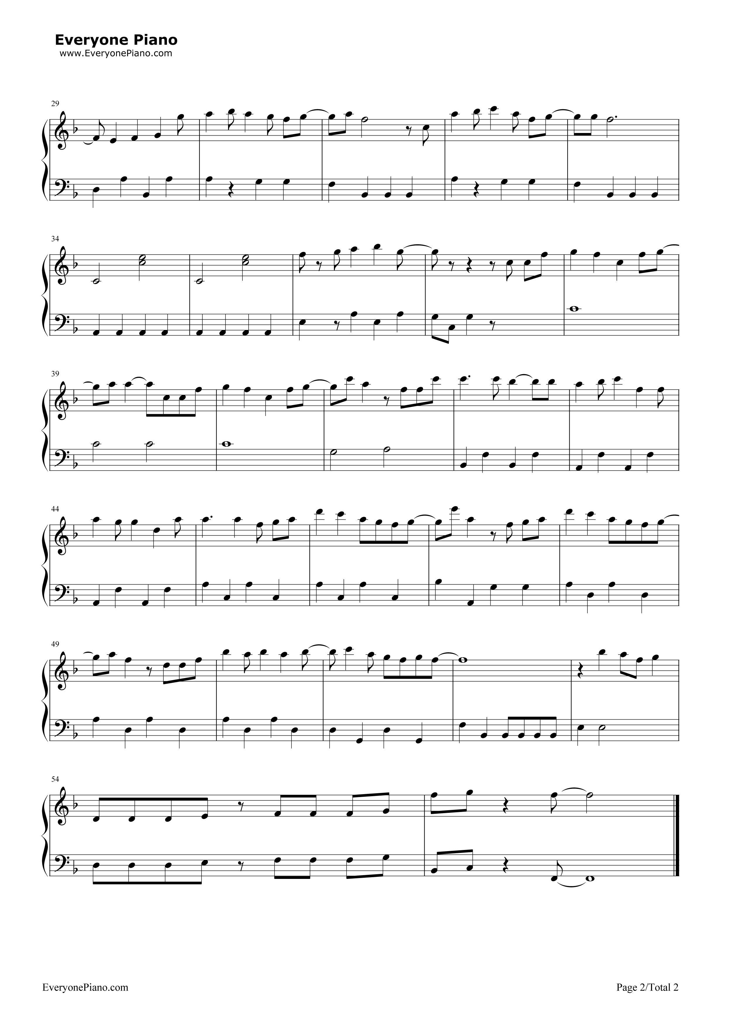 S.O.W._Sense_of_Wonder钢琴谱_美女甜甜圈！！！