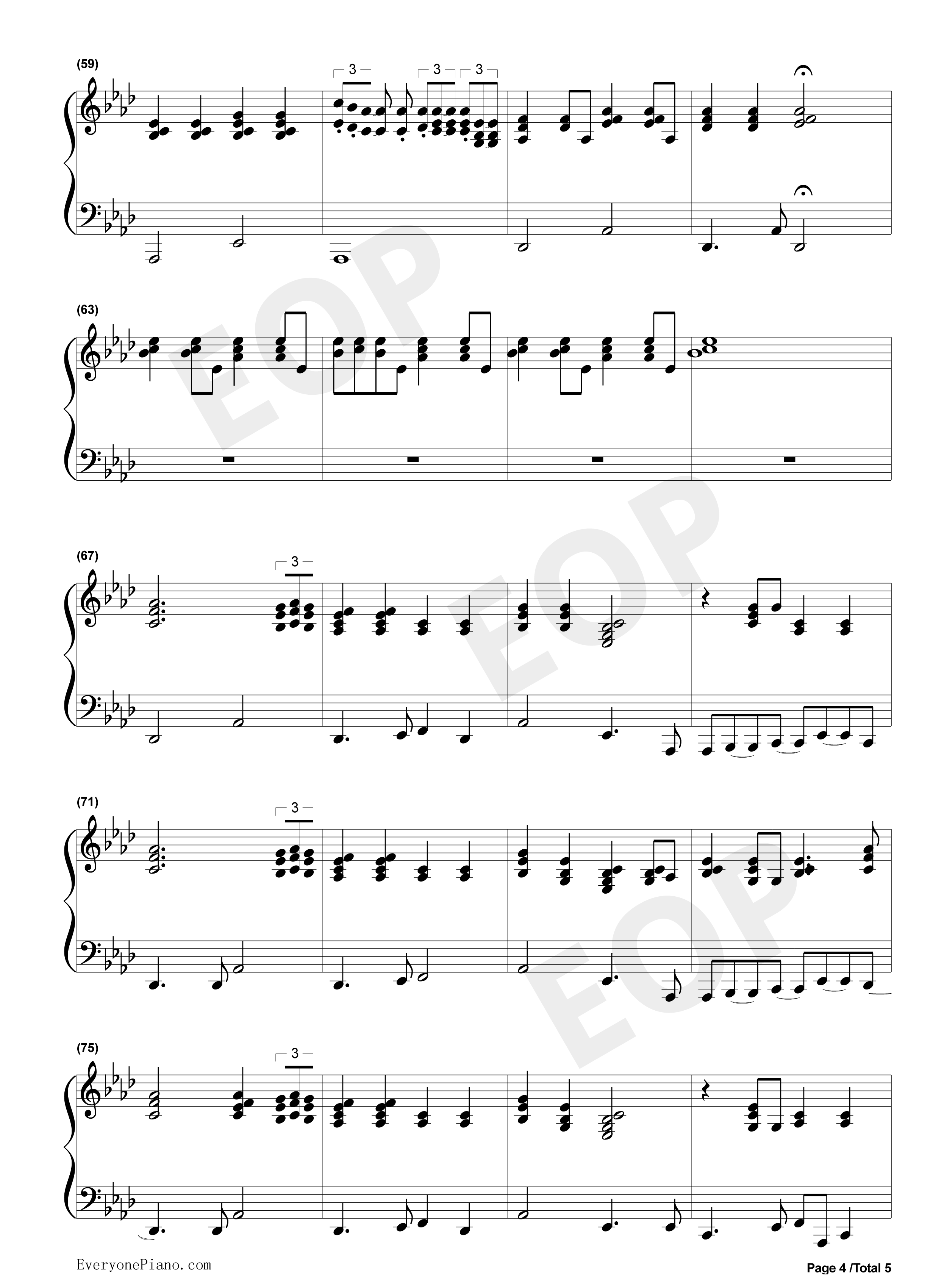 Close_to_You钢琴伴奏版钢琴谱_卡朋特__The_Carpenters